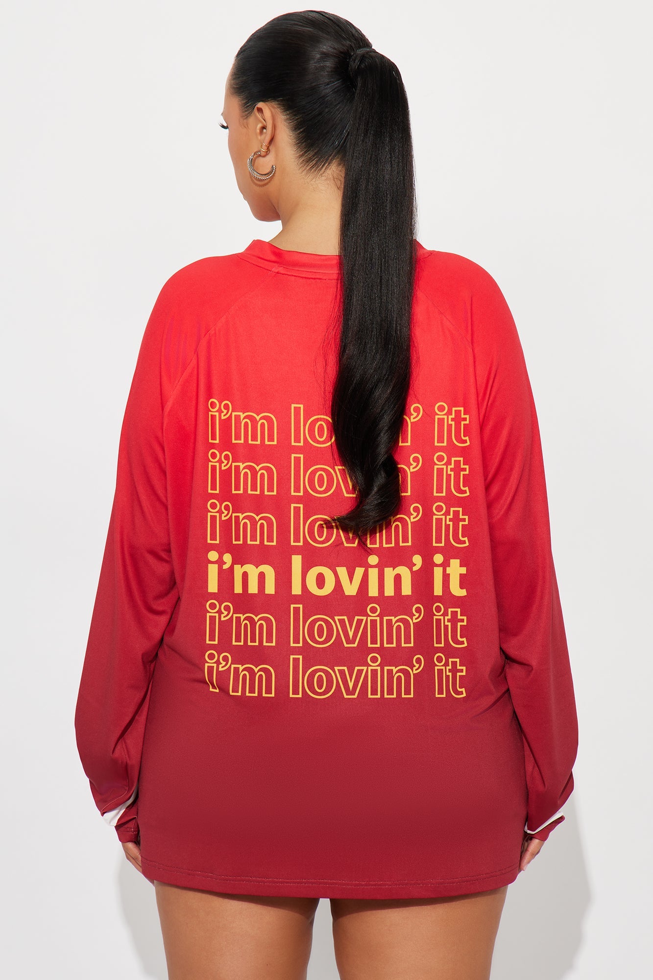 McDonald's I'm Lovin' It Ombre Jersey - Red