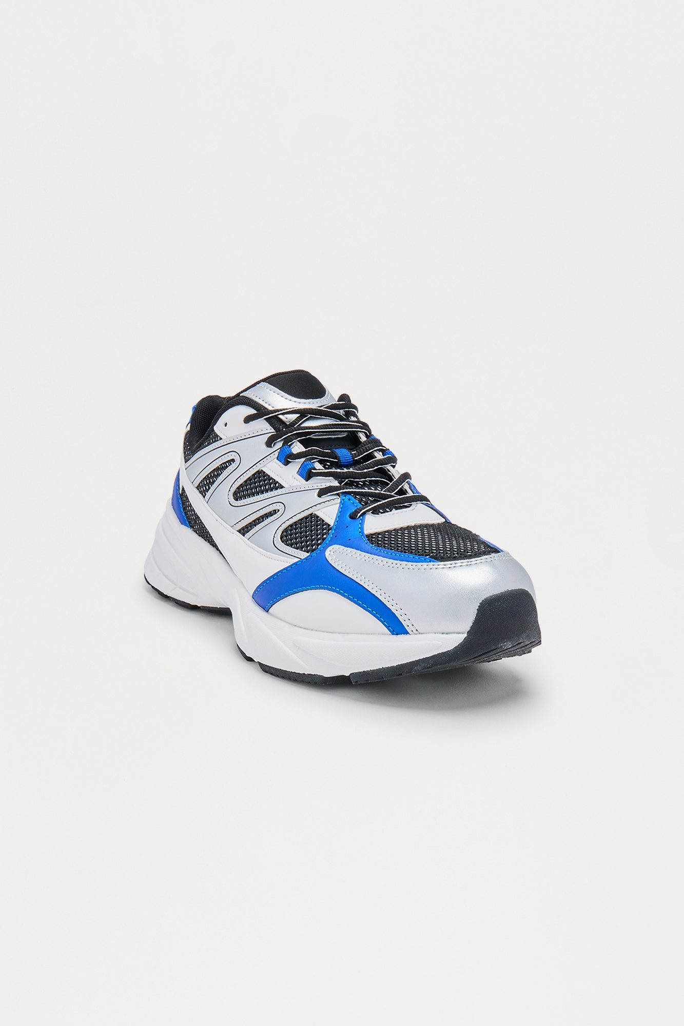 First Step Low Top Sneaker - White/Blue