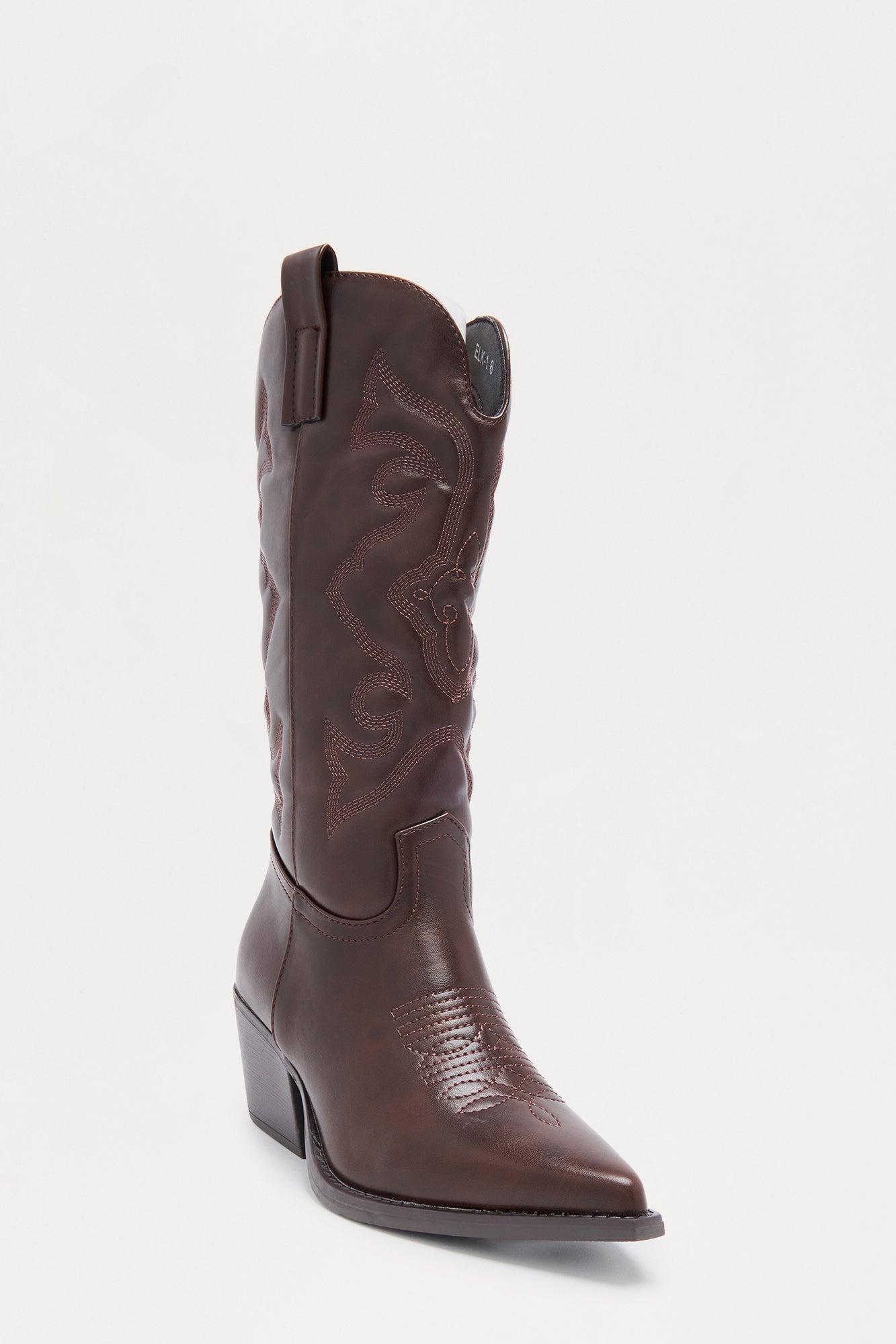 Take A Break Cowboy Boots - Chocolate