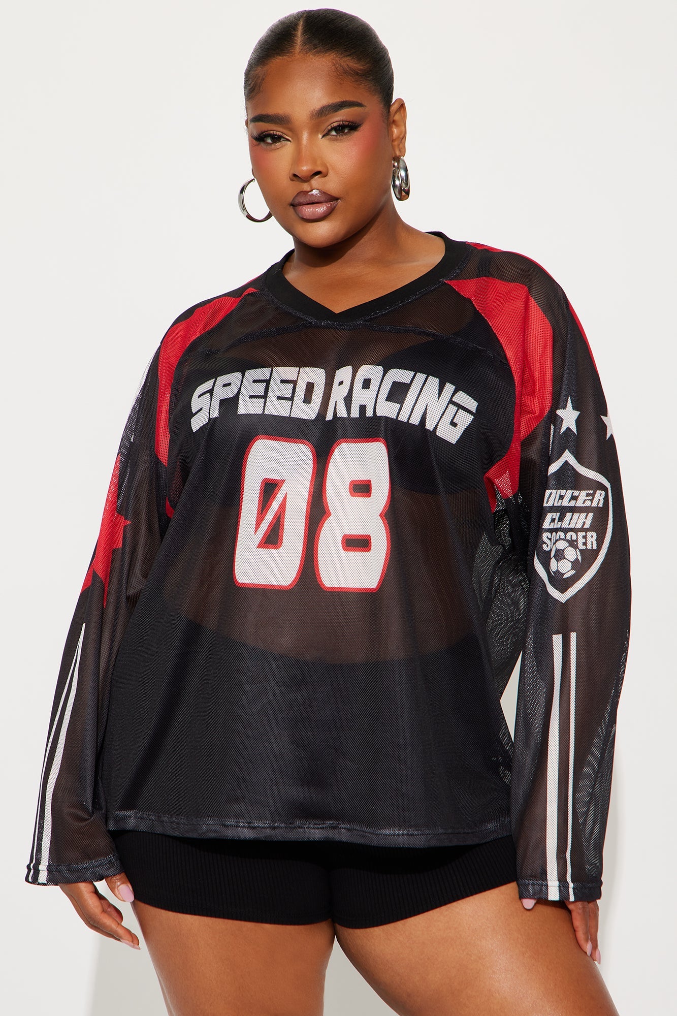 Speed Racing 08 Mesh Jersey - Black