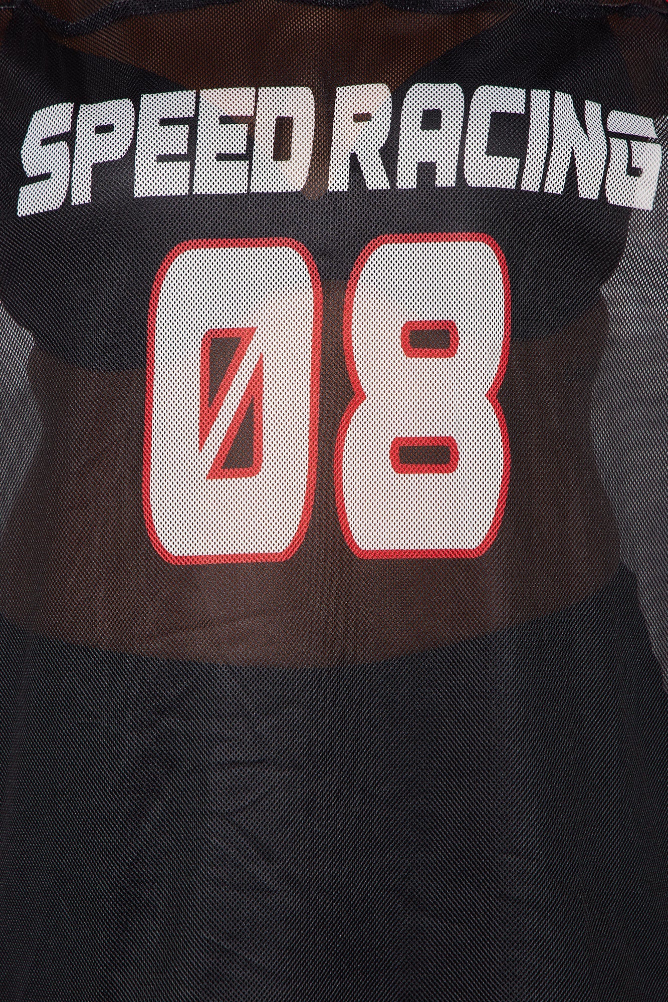 Speed Racing 08 Mesh Jersey - Black