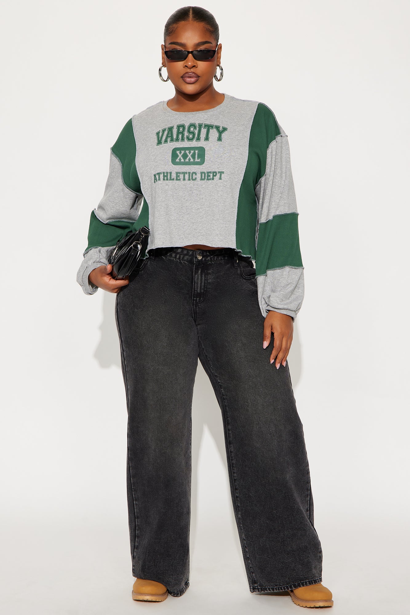 Varsity Athletic League Long Sleeve Tee - Hunter Green