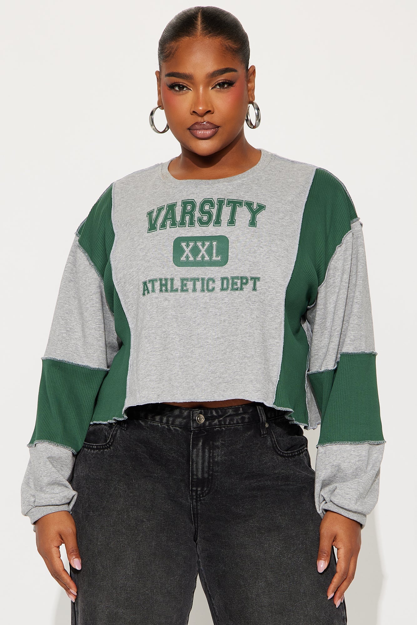 Varsity Athletic League Long Sleeve Tee - Hunter Green