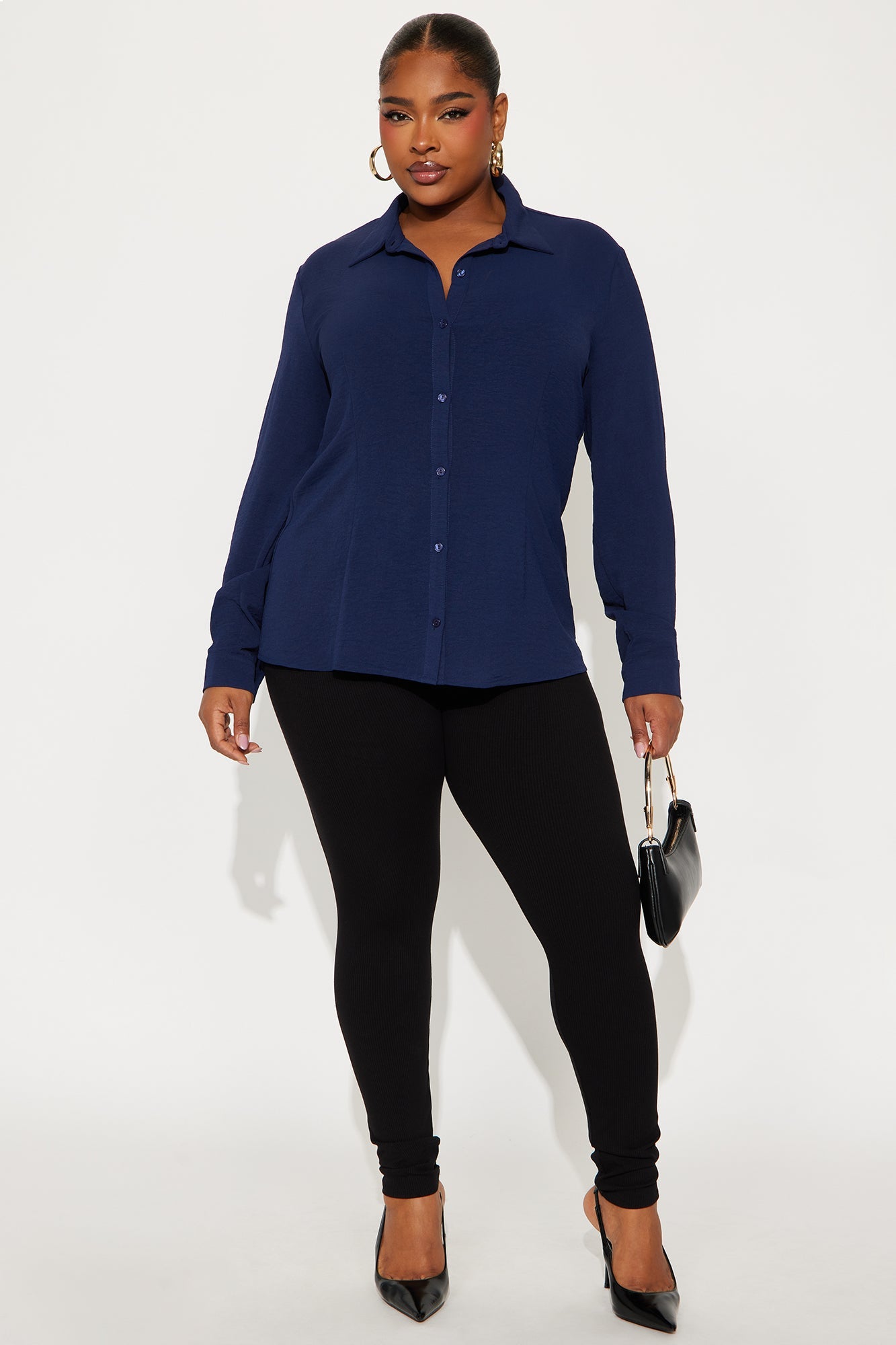 Sweet Escape Airflow Shirt - Navy