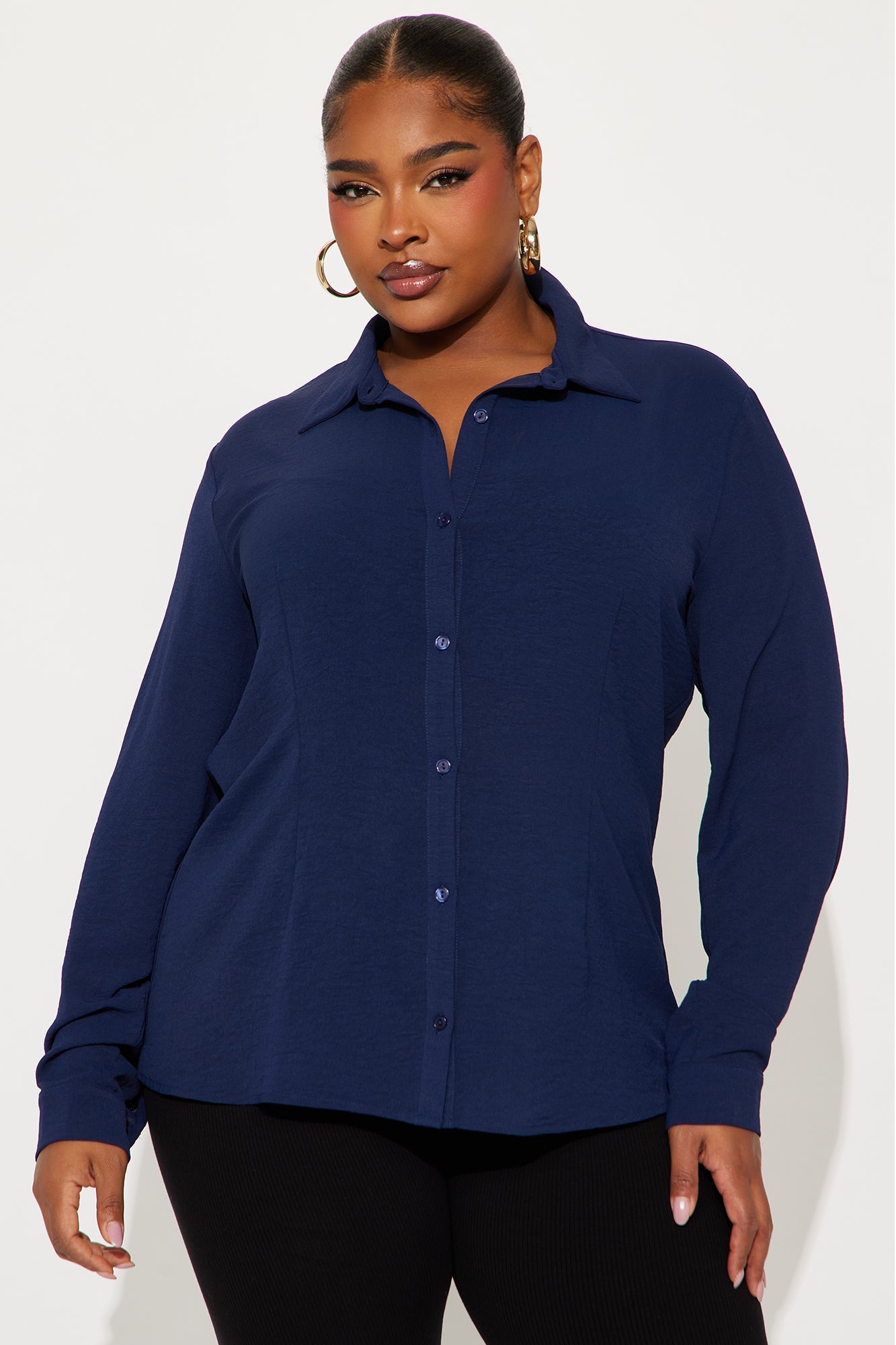 Sweet Escape Airflow Shirt - Navy