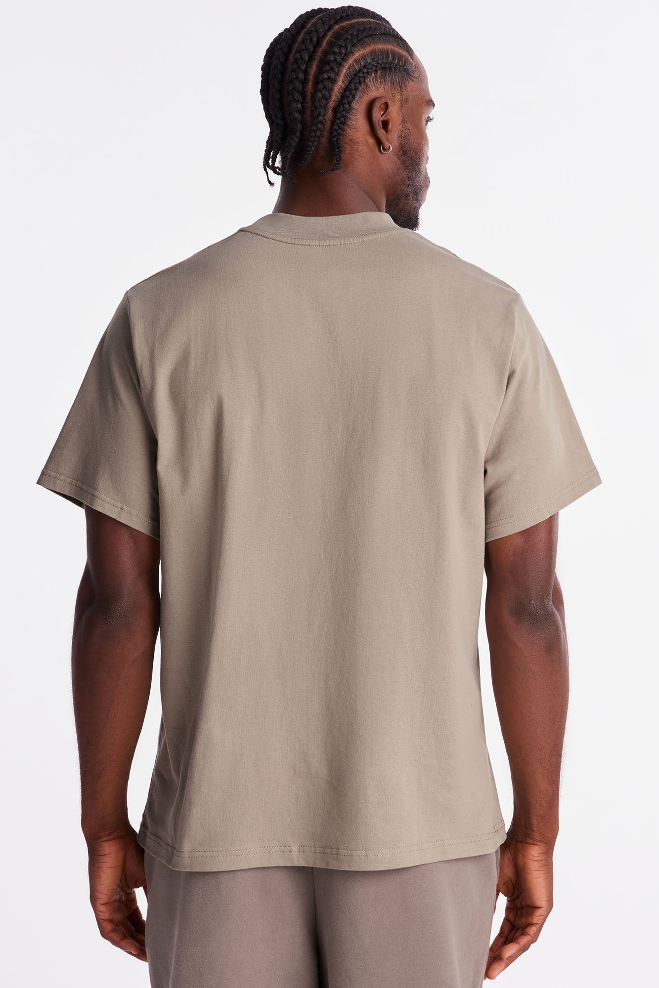 Oversized Heavyweight Tee 240GSM - Taupe