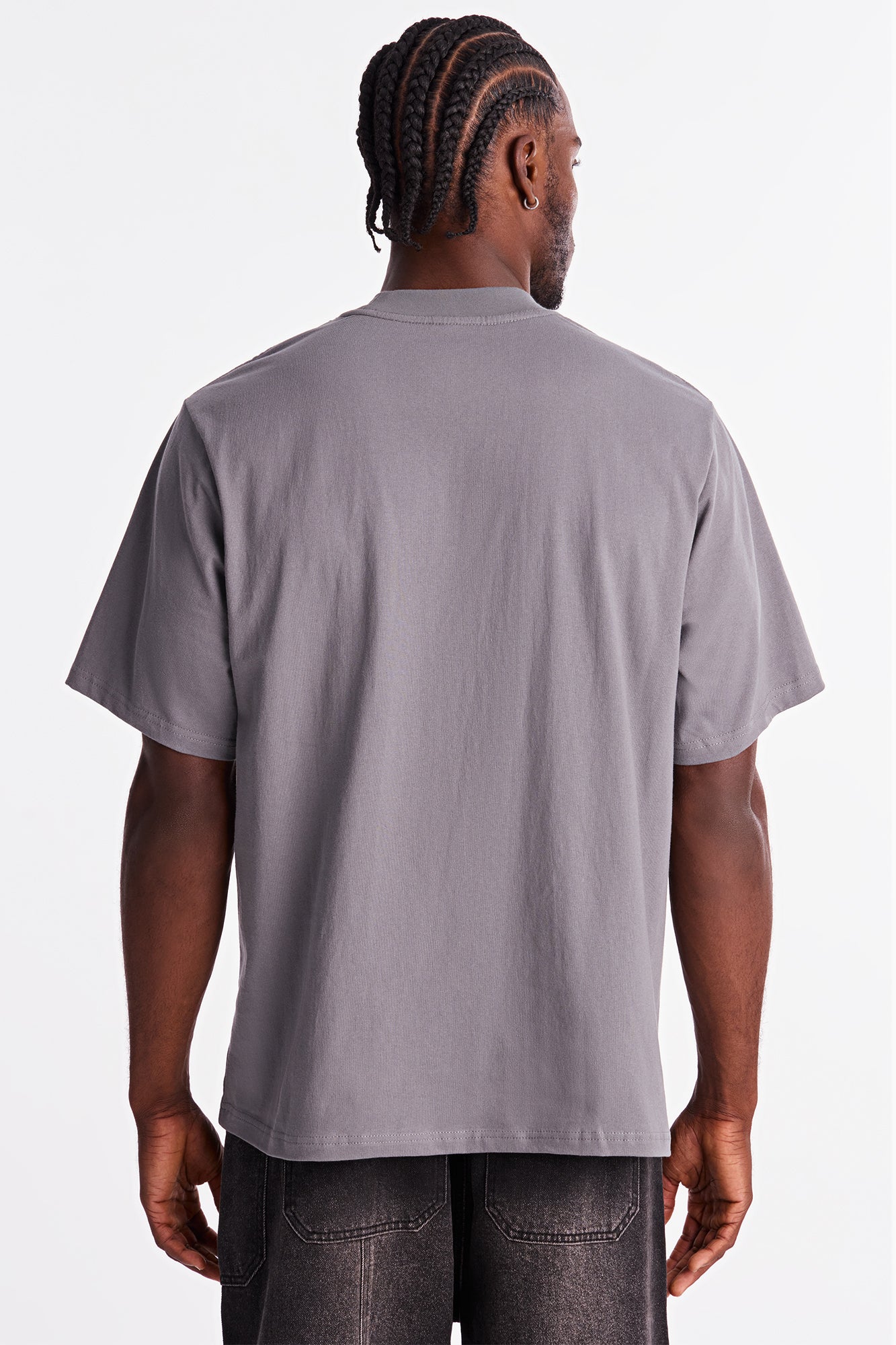 Oversized Heavyweight Tee 240GSM - Charcoal