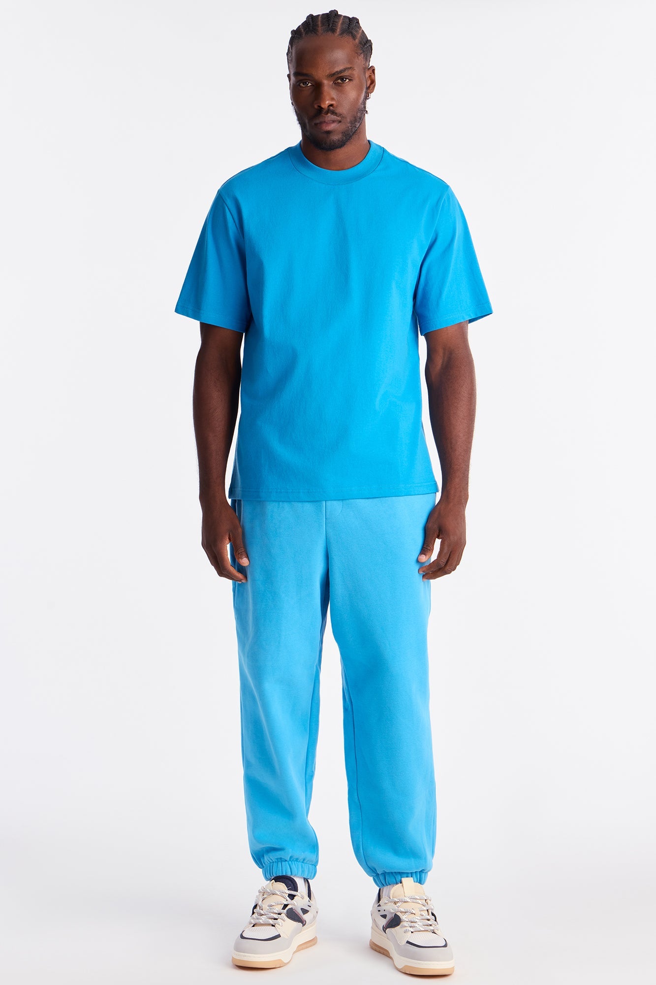 Oversized Heavyweight Tee 240GSM - Blue