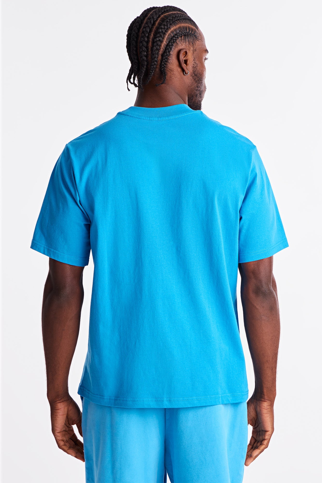 Oversized Heavyweight Tee 240GSM - Blue