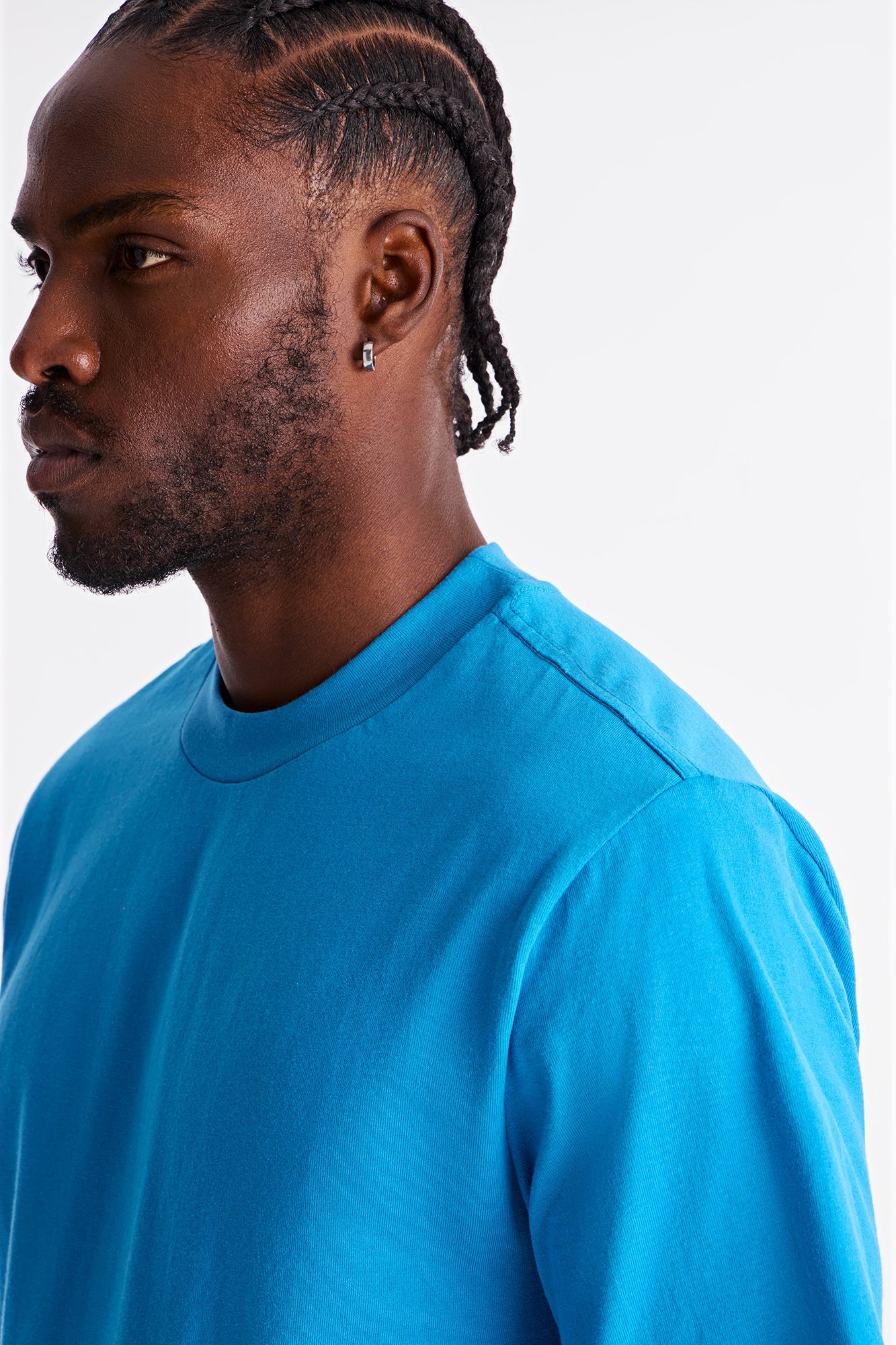 Oversized Heavyweight Tee 240GSM - Blue