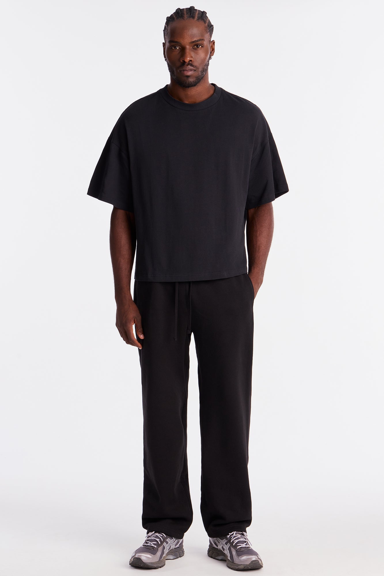 Boxy Heavyweight Tee 240GSM - Black