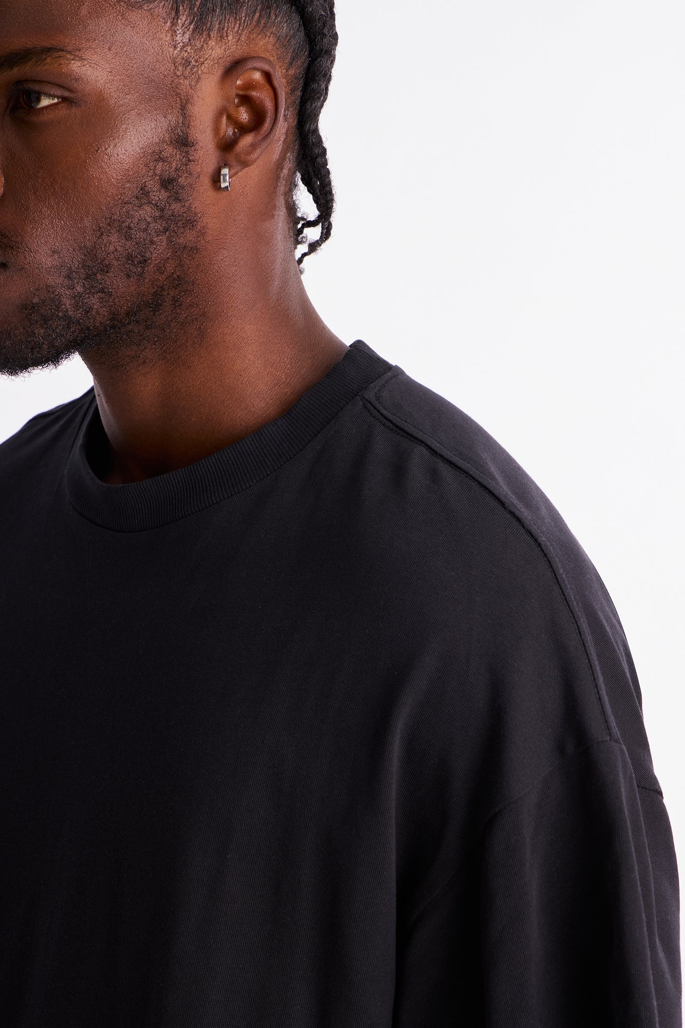 Boxy Heavyweight Tee 240GSM - Black