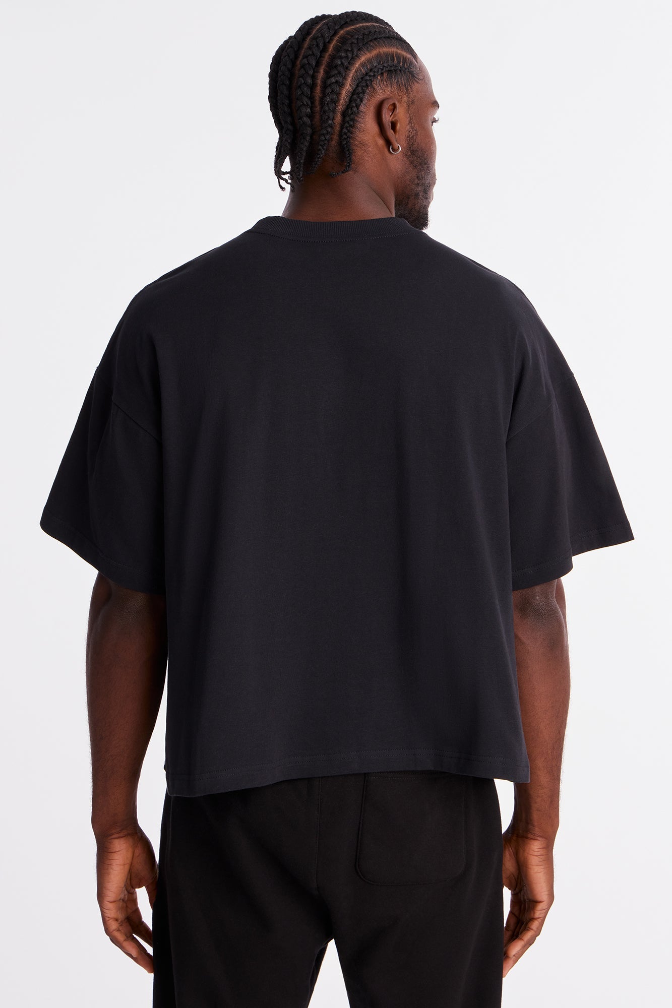 Boxy Heavyweight Tee 240GSM - Black