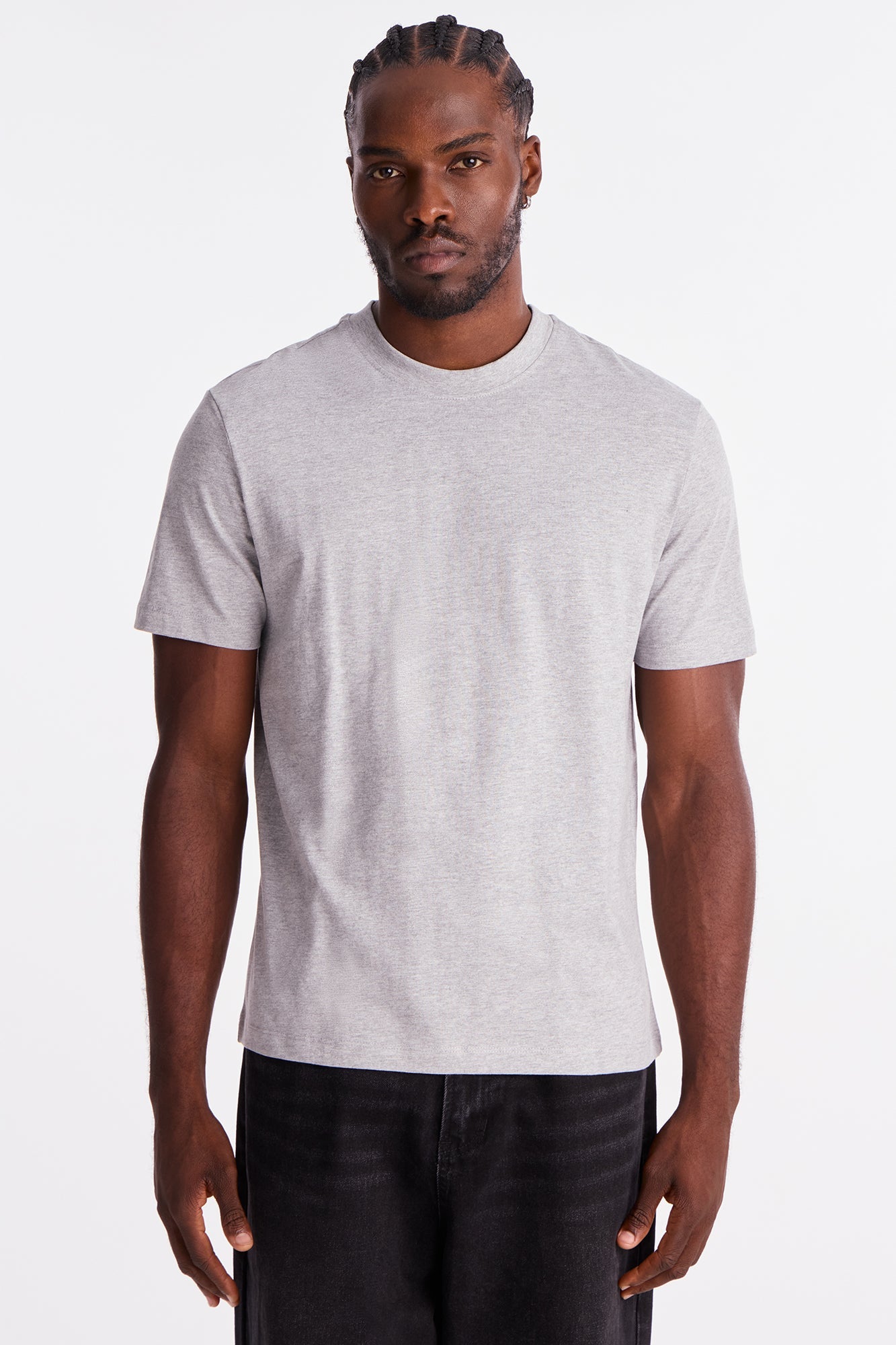 Classic Lightweight Tee - HeatherGrey