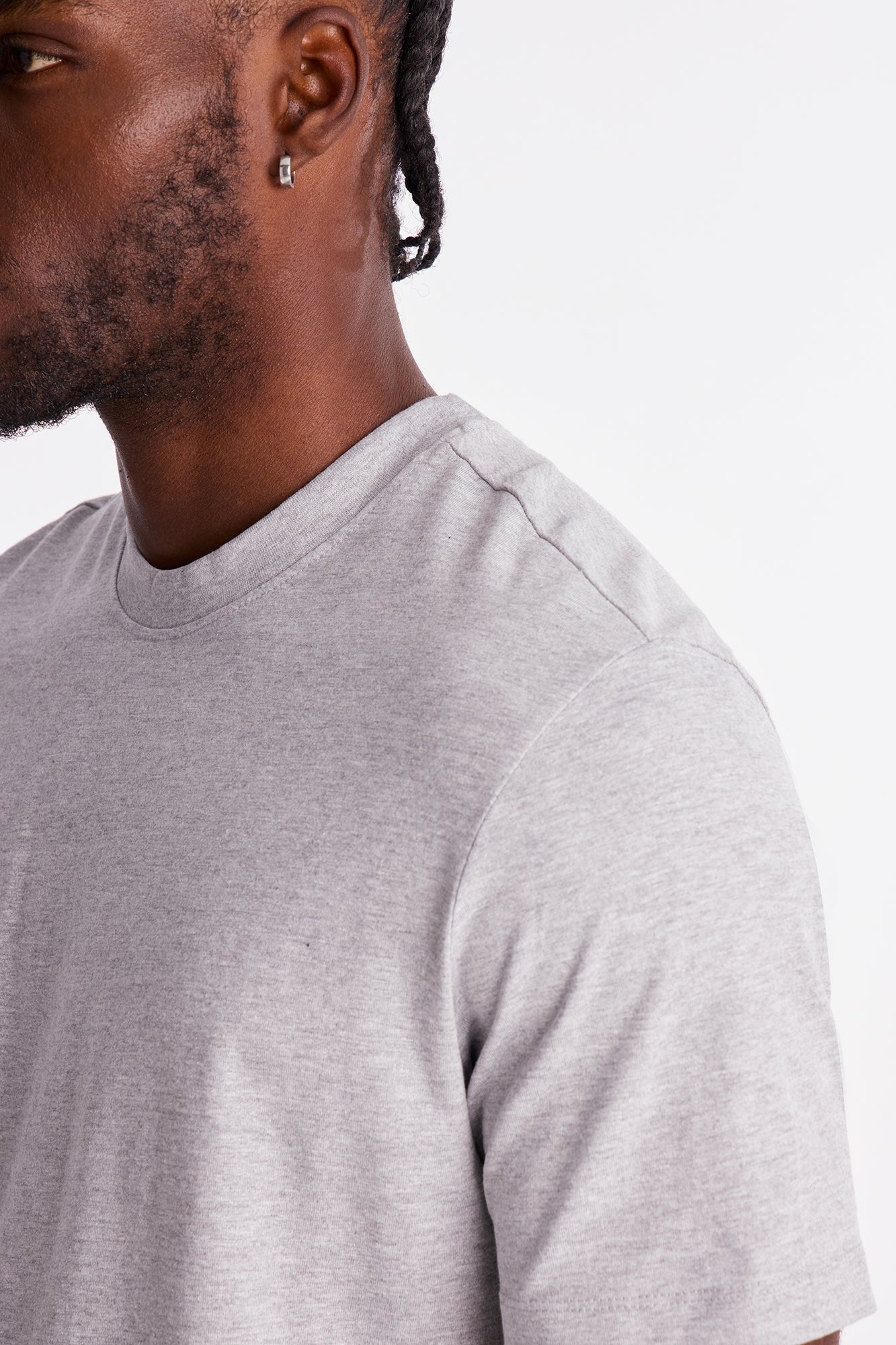 Classic Lightweight Tee - HeatherGrey