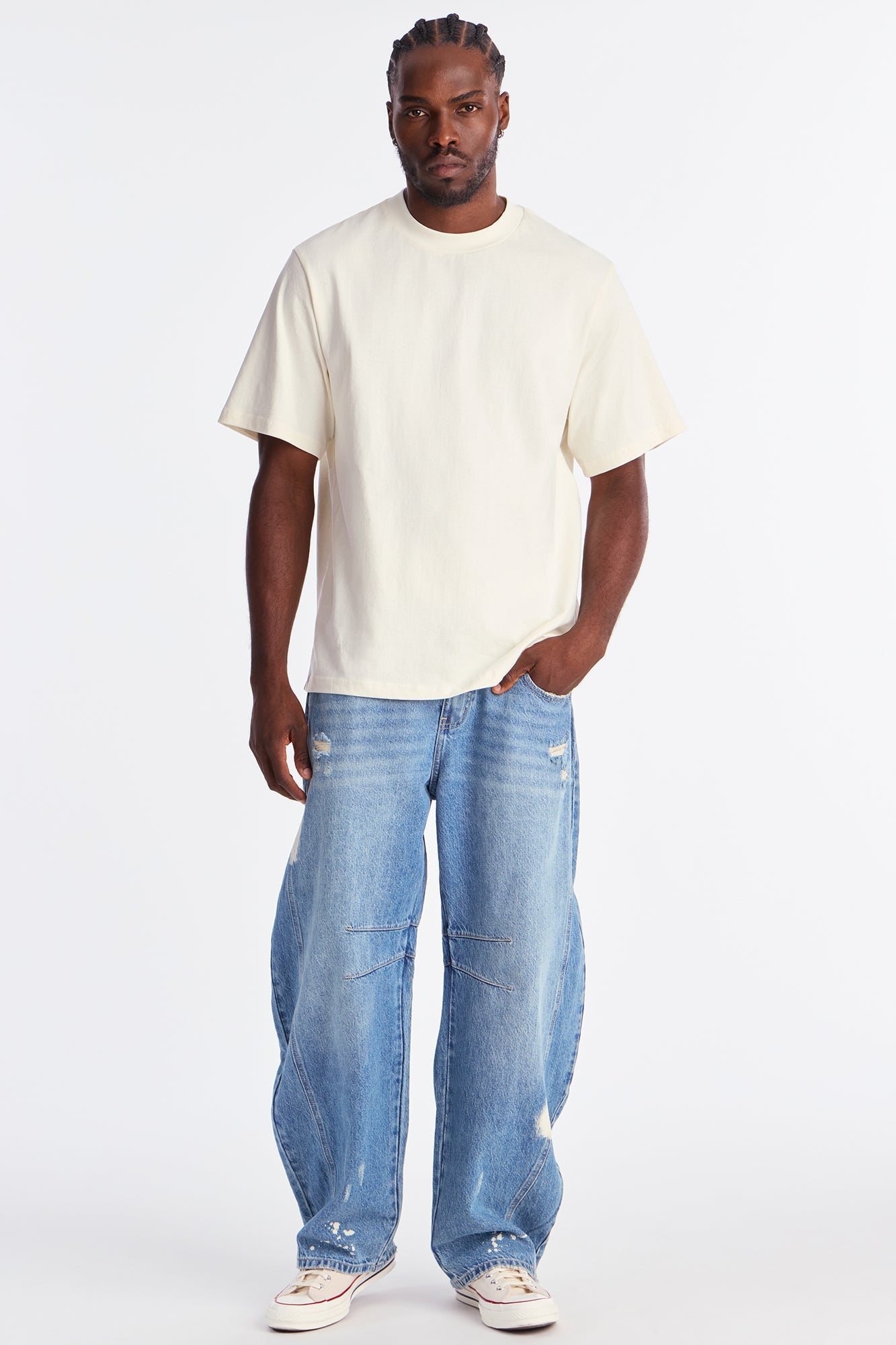 Oversized Heavyweight Tee 240GSM - Off White