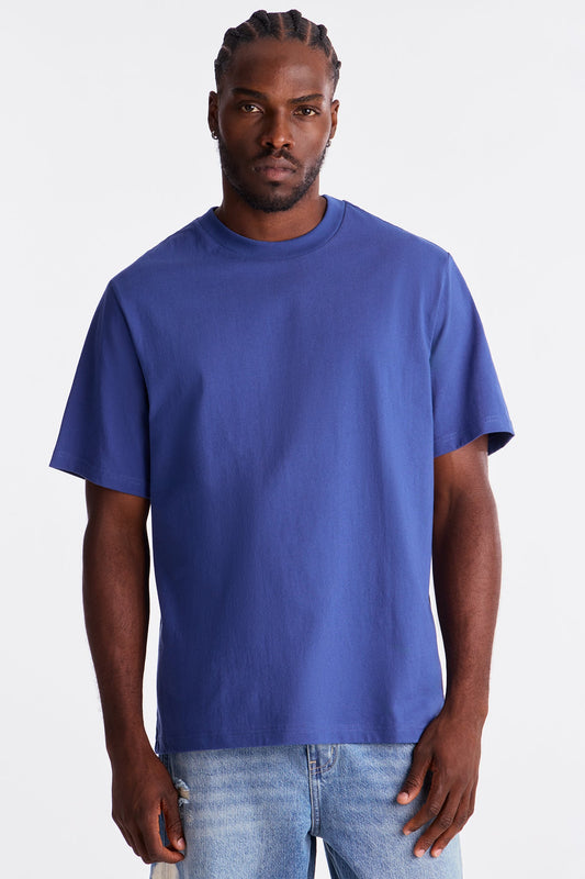 Oversized Heavyweight Tee 240GSM - Navy