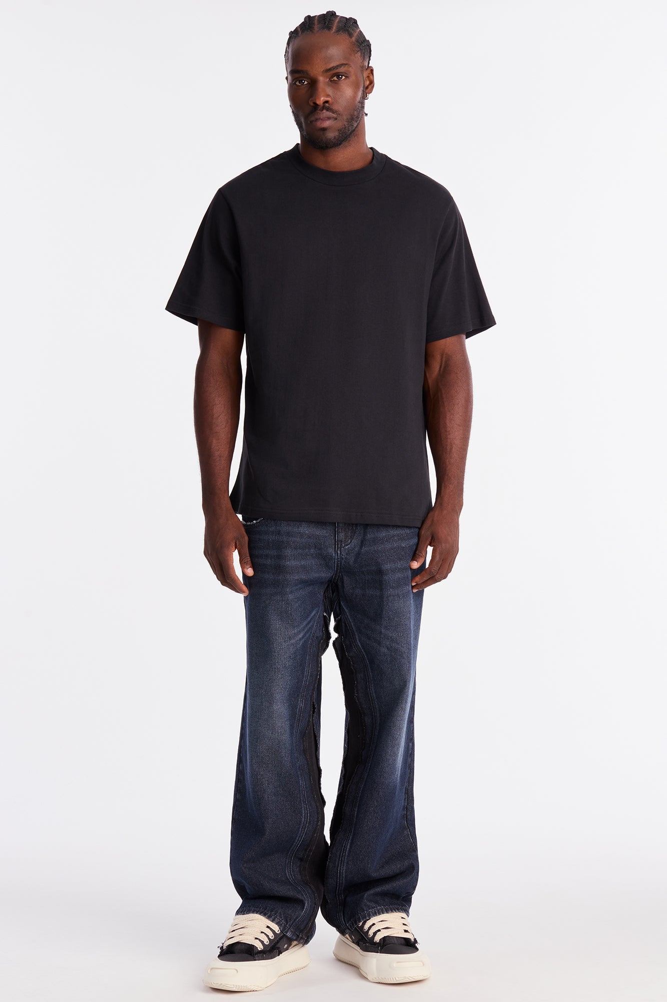 Oversized Heavyweight Tee 240GSM - Black