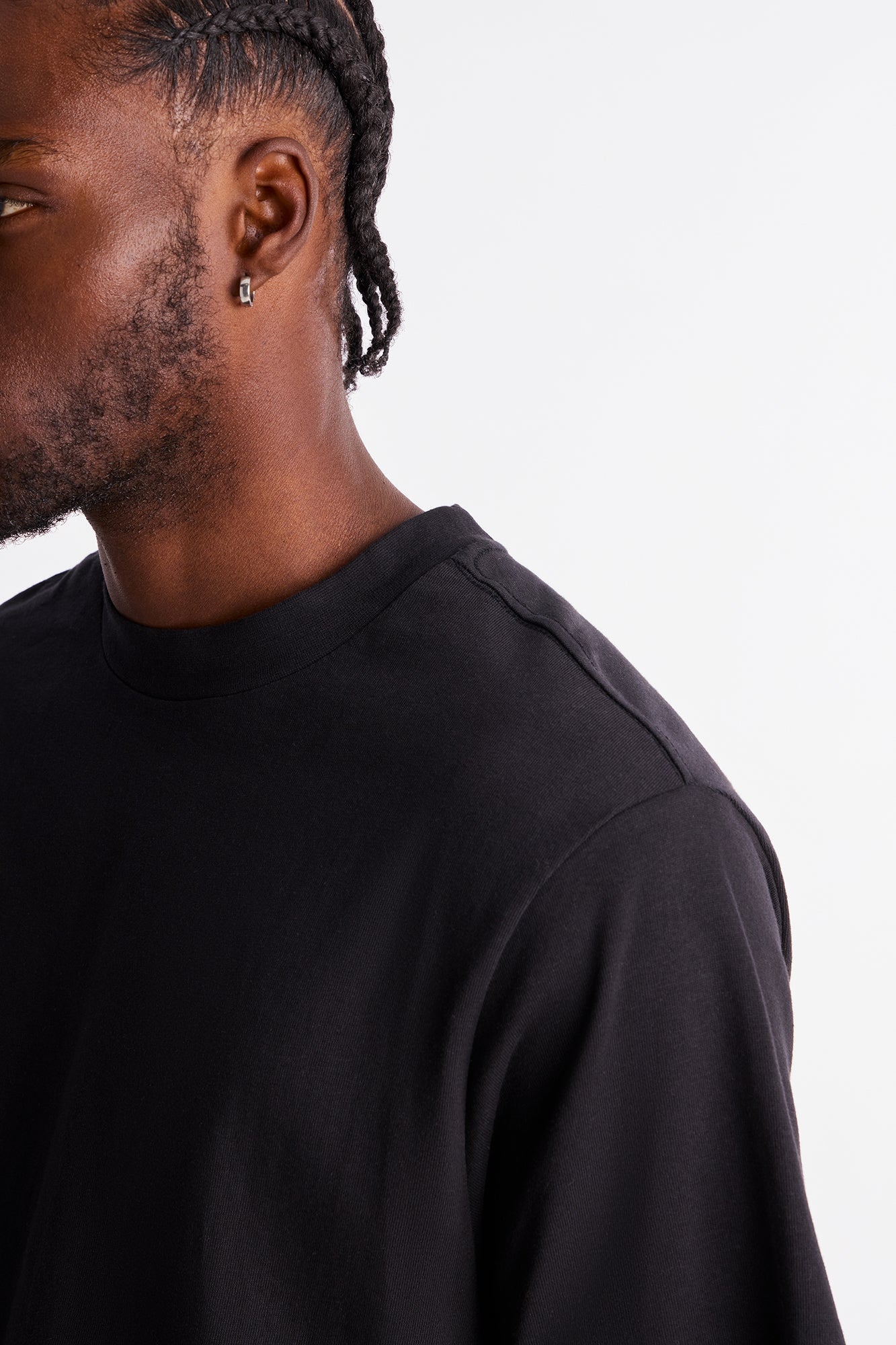 Oversized Heavyweight Tee 240GSM - Black