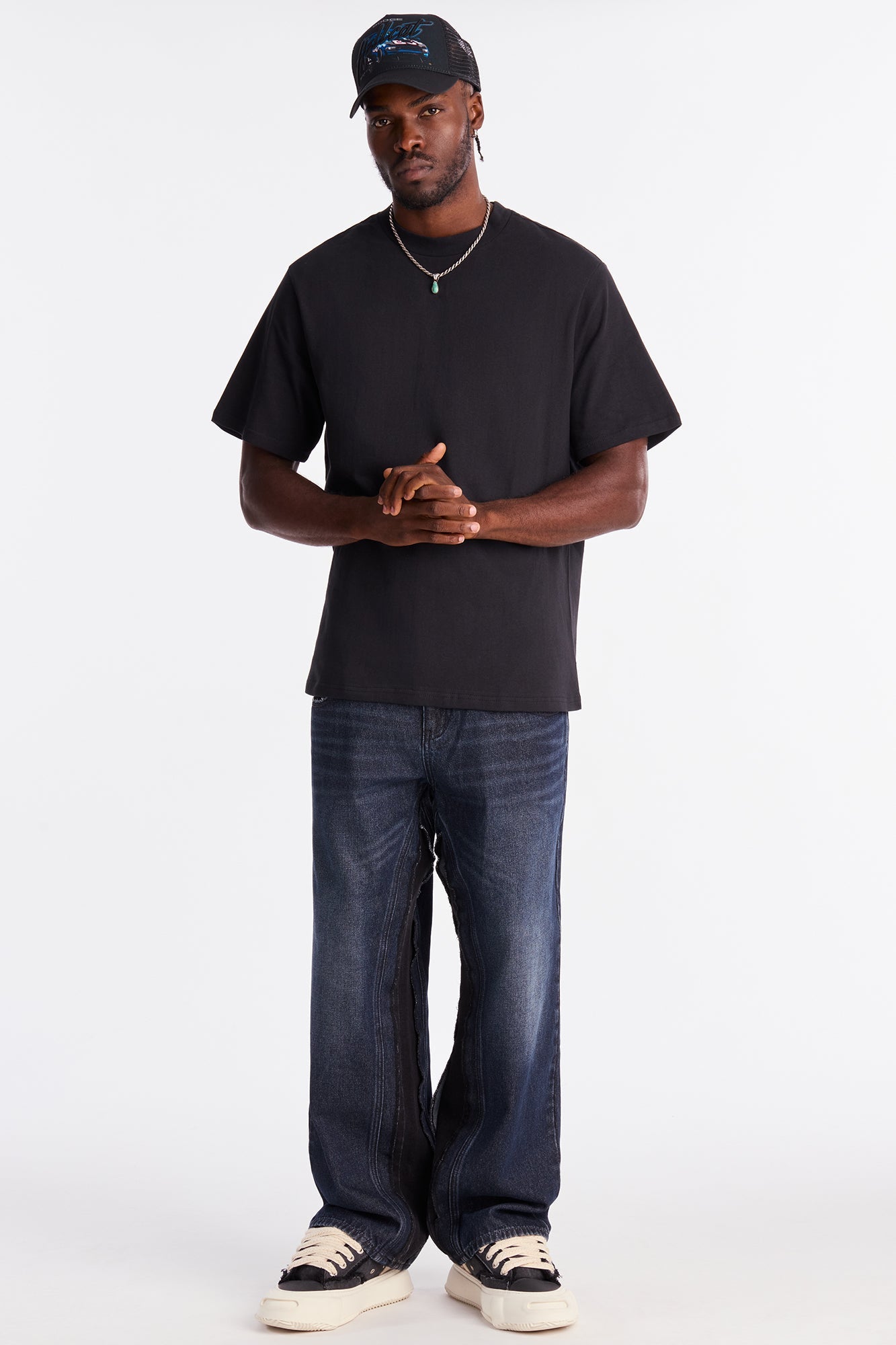 Oversized Heavyweight Tee 240GSM - Black