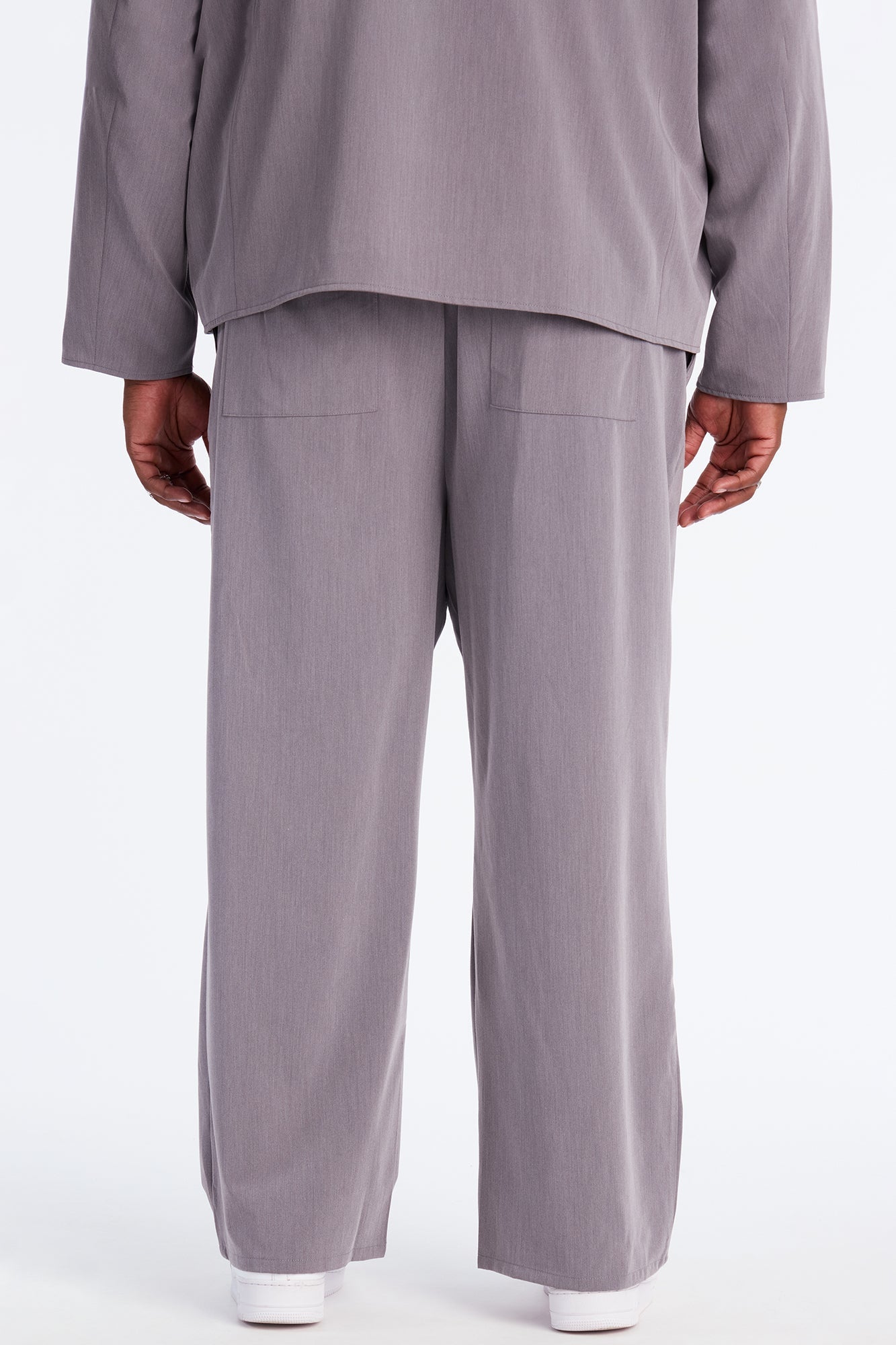 Baggy Erod Ewaist Pant - Grey