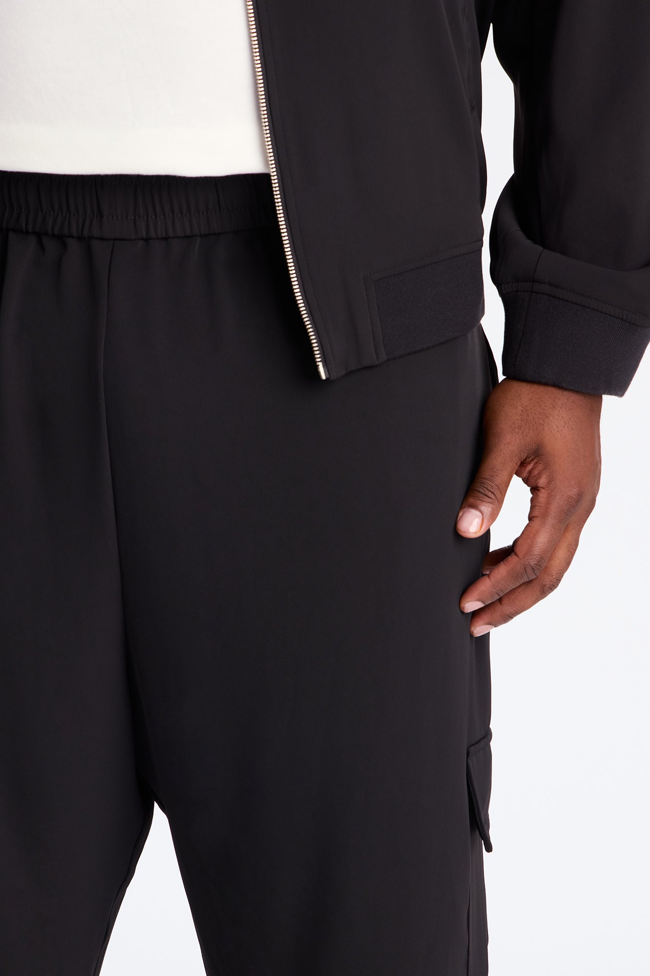 Baggy Daemon Tech Cargo Pant - Black