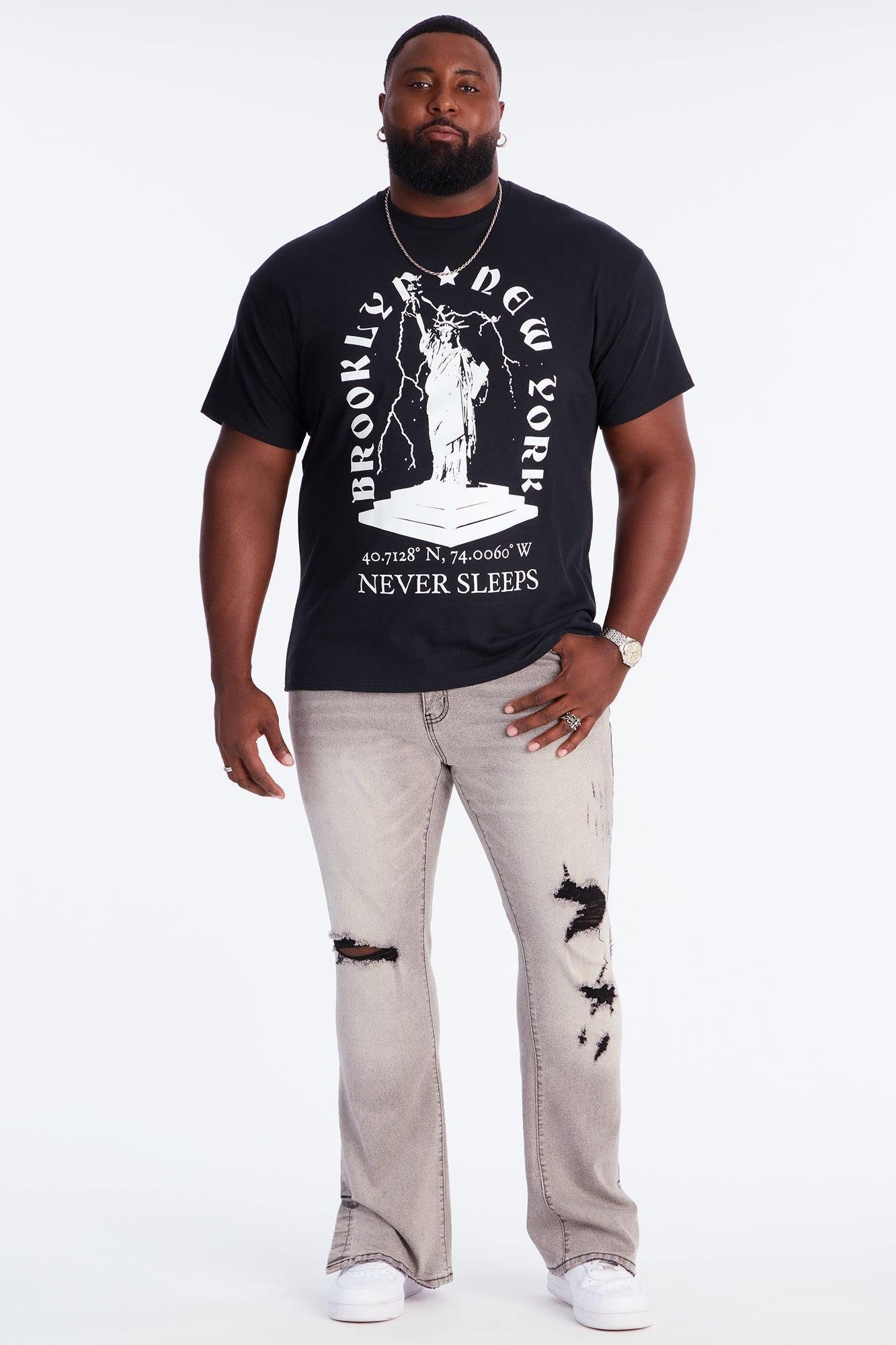 Brooklyn United Short Sleeve Tee - Black