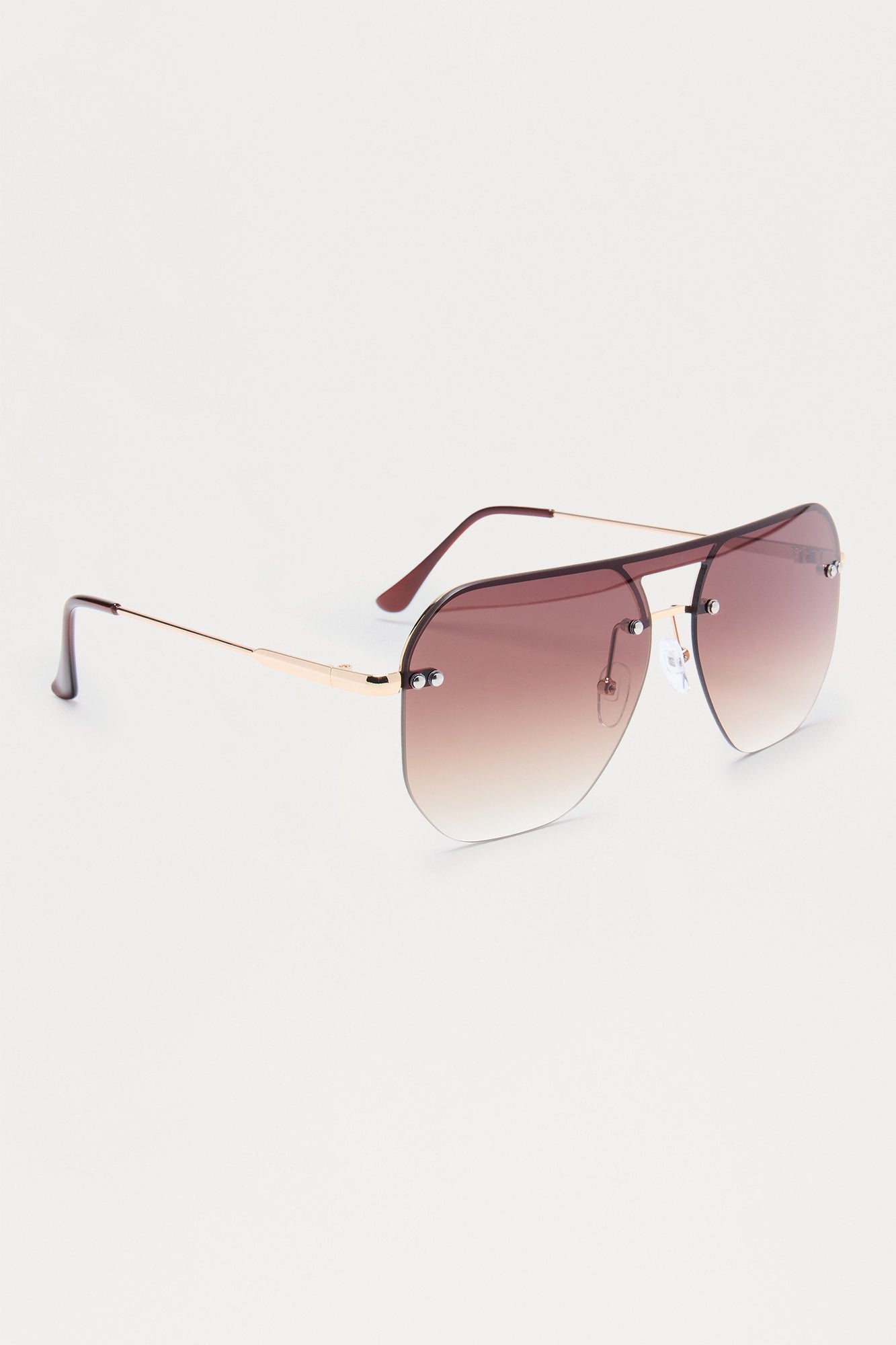 Miriam Aviator Sunglasses - Brown