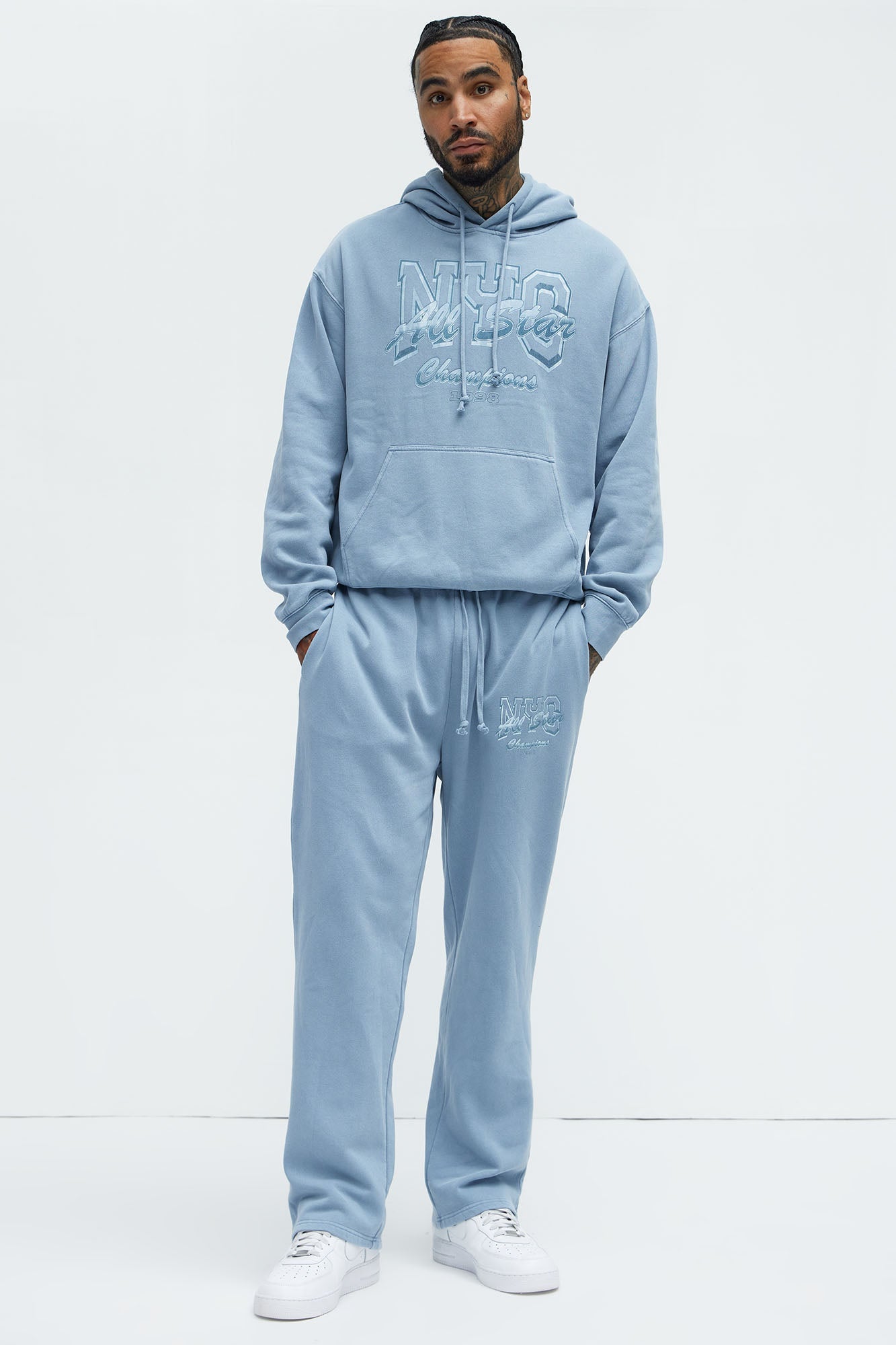 NYC All Star Hoodie - Grey