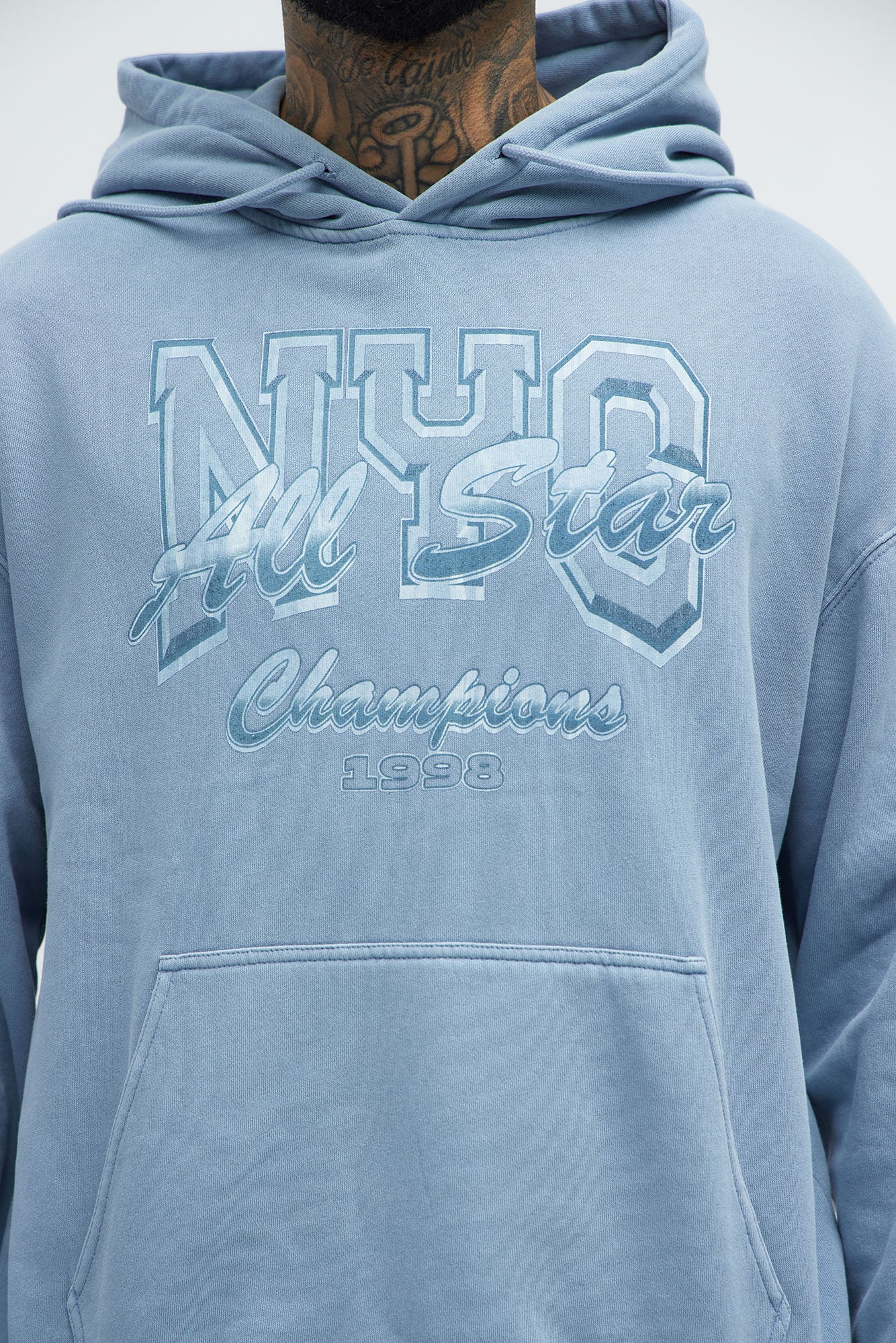 NYC All Star Hoodie - Grey