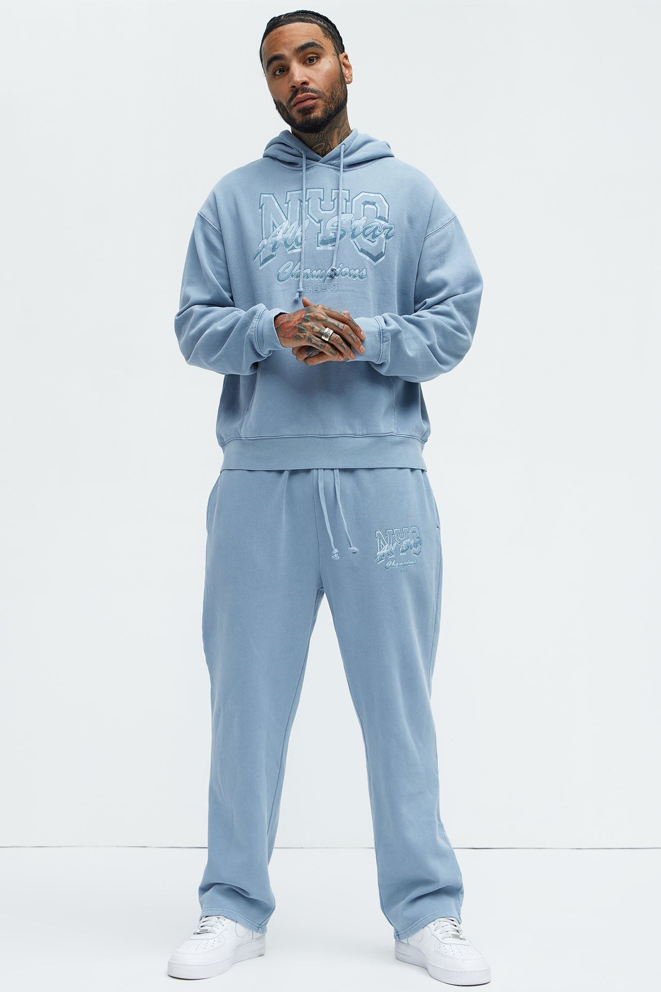 NYC All Star Sweatpants - Grey