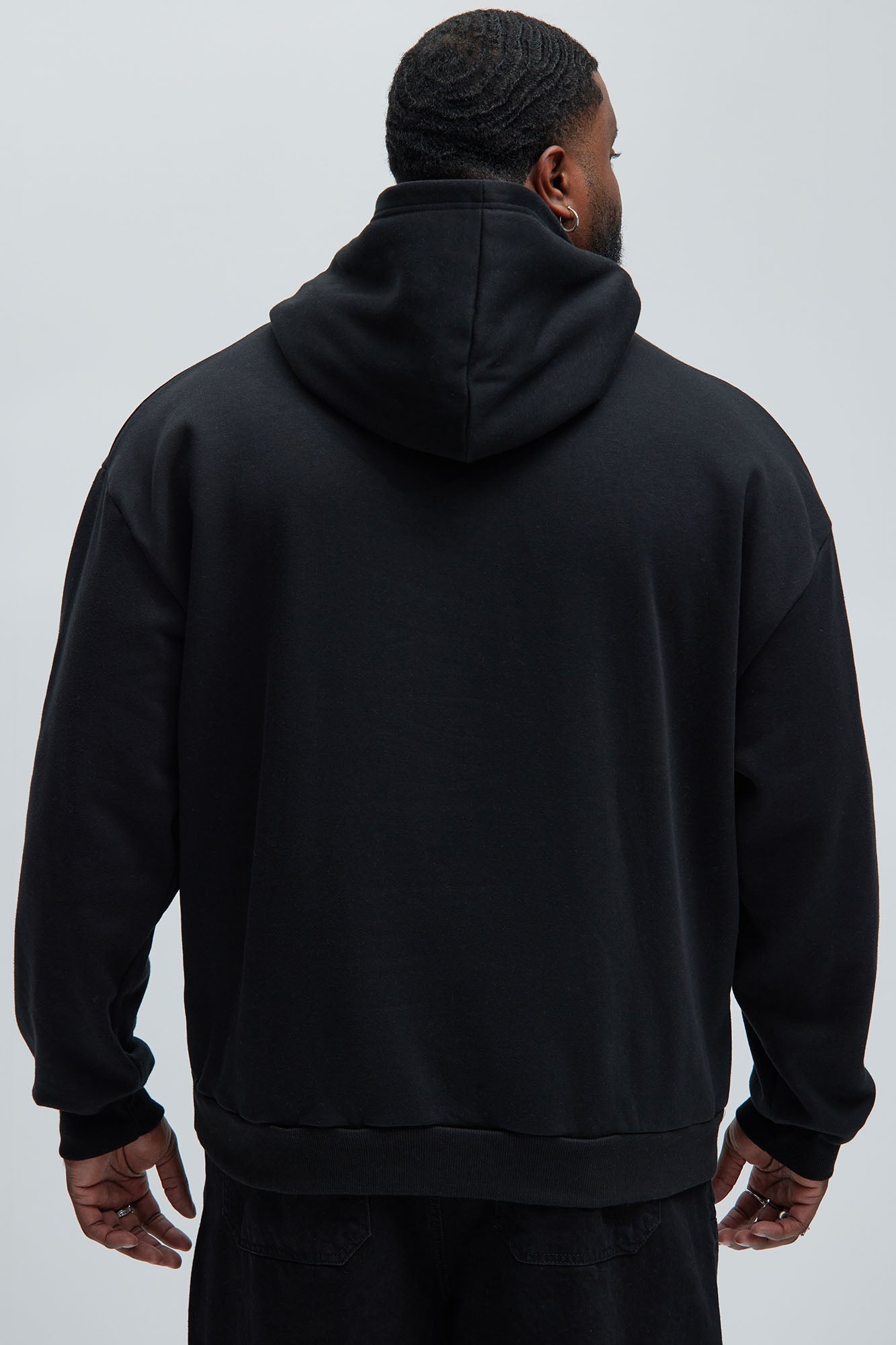 Dream Big Hustle Hard Hoodie - Black