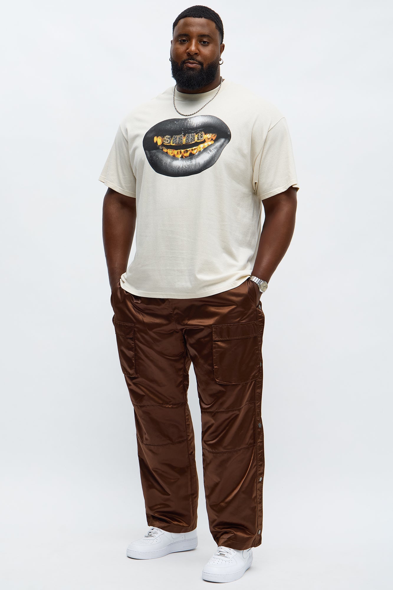 Straight Marvin Cargo Pant - Brown