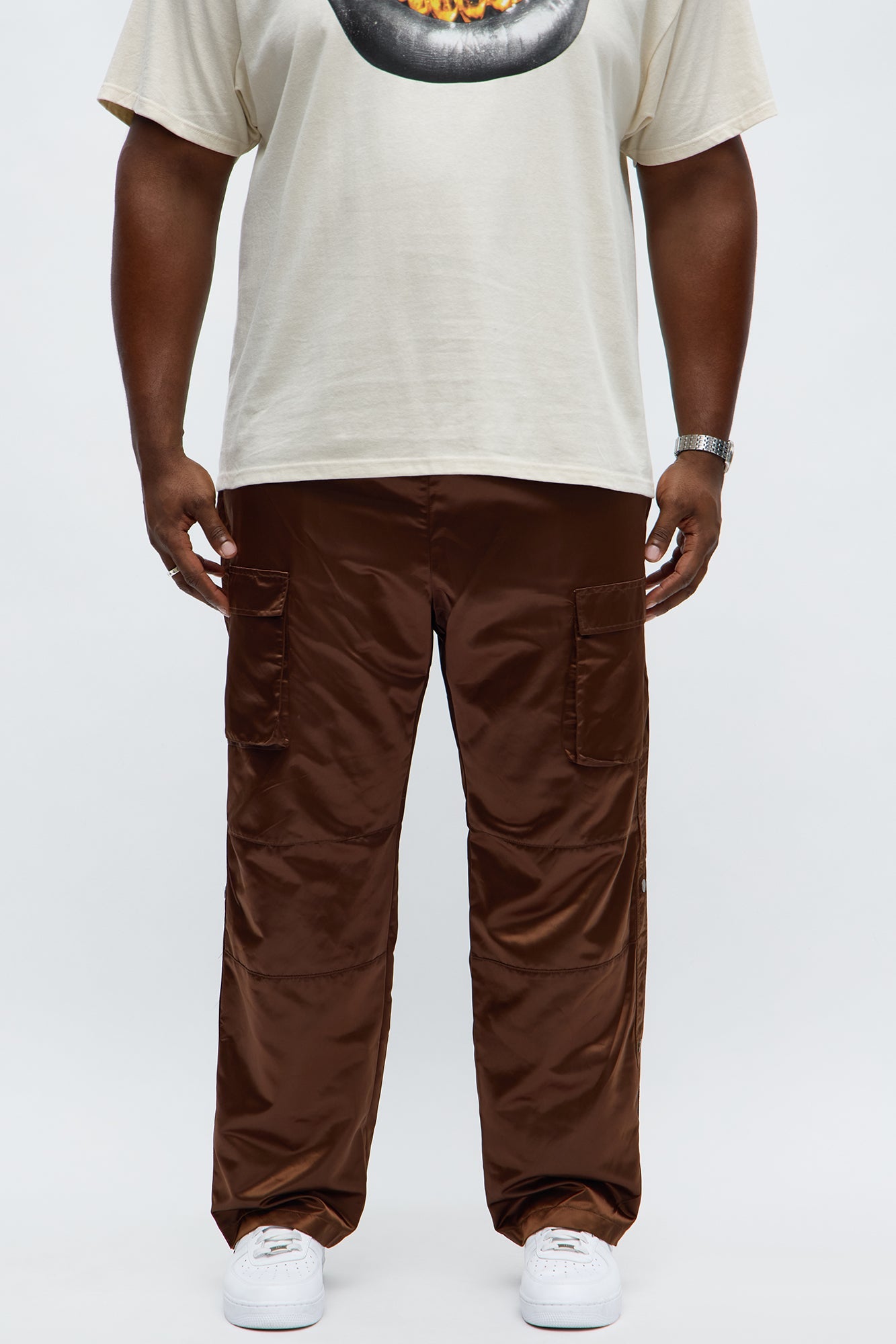 Straight Marvin Cargo Pant - Brown