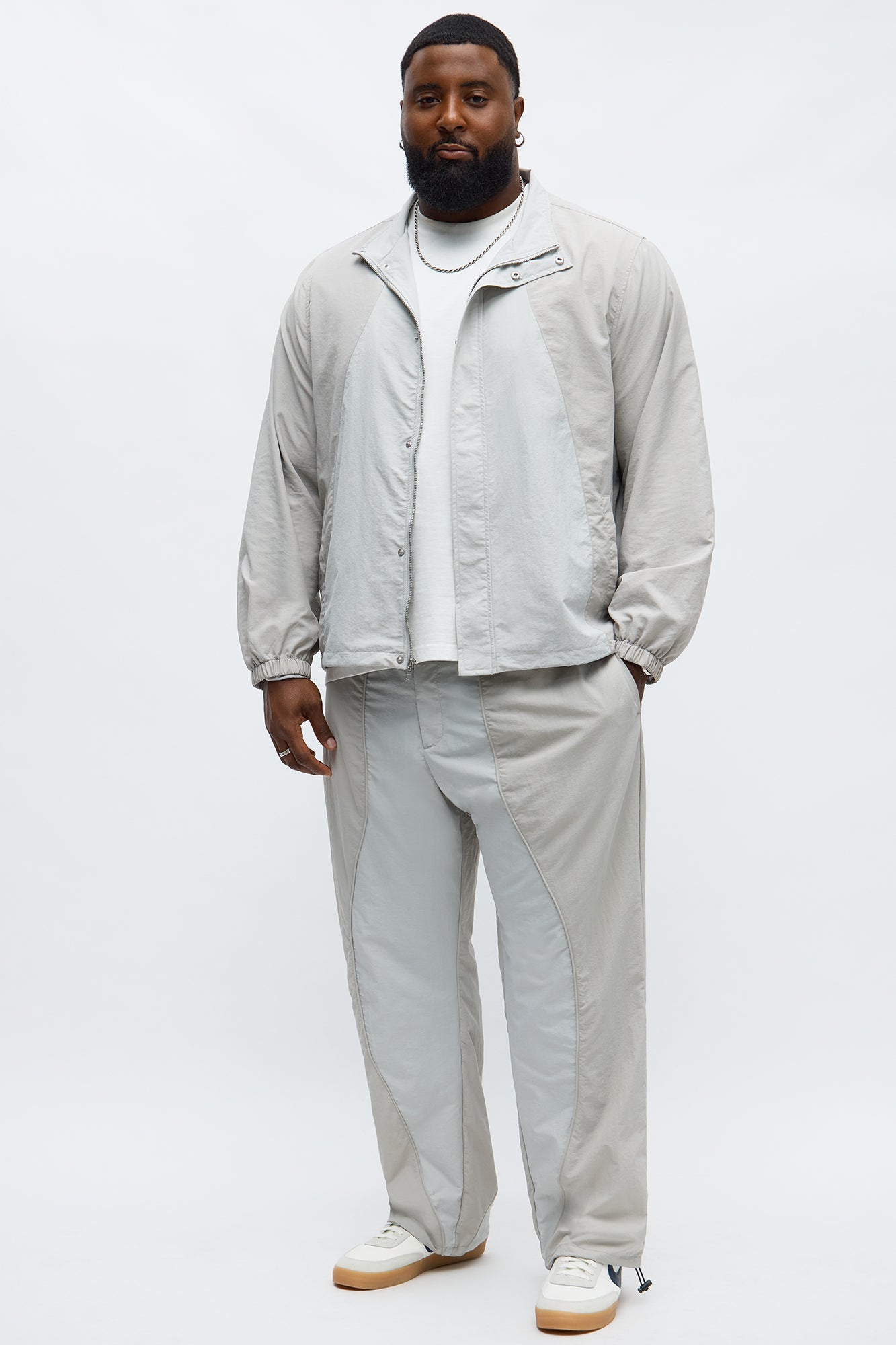 Big Waves Track Jacket - Grey