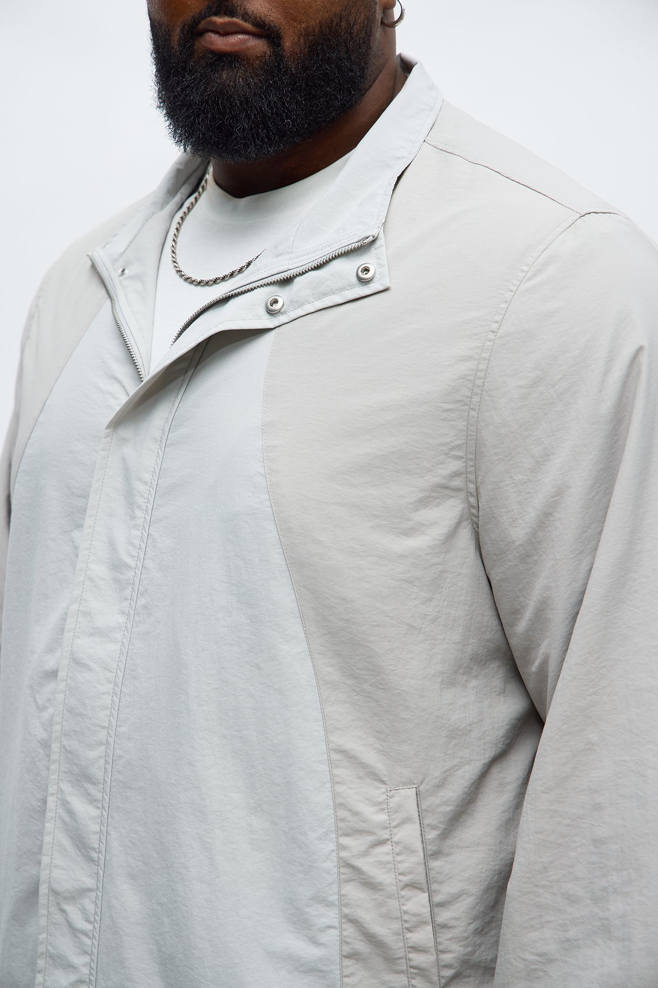 Big Waves Track Jacket - Grey