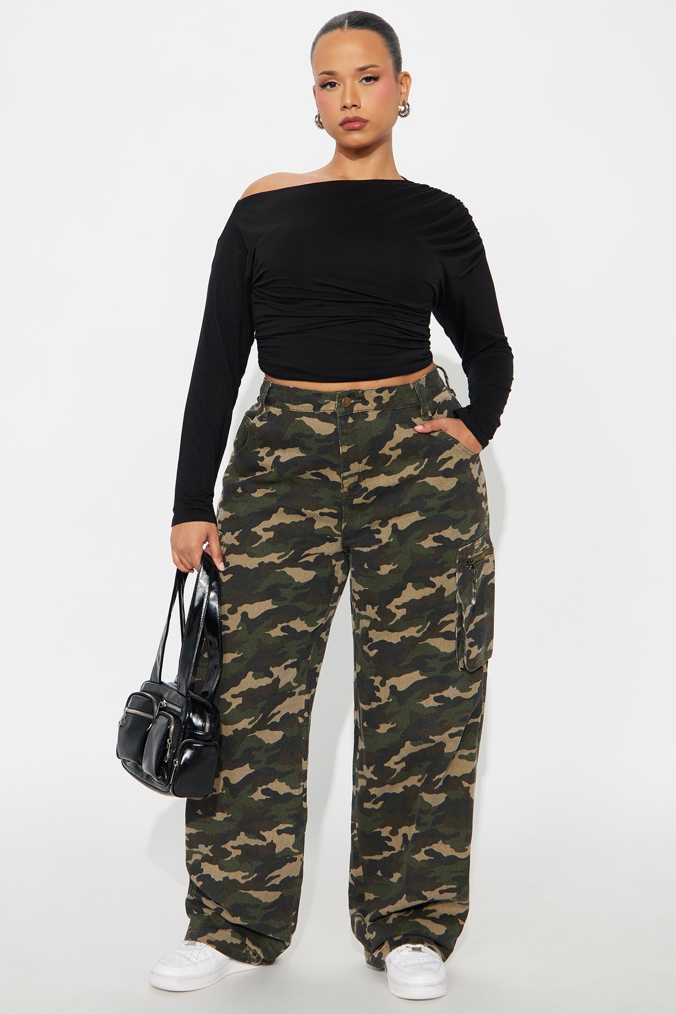 In Hiding Camo Cargo Jeans - Camouflage