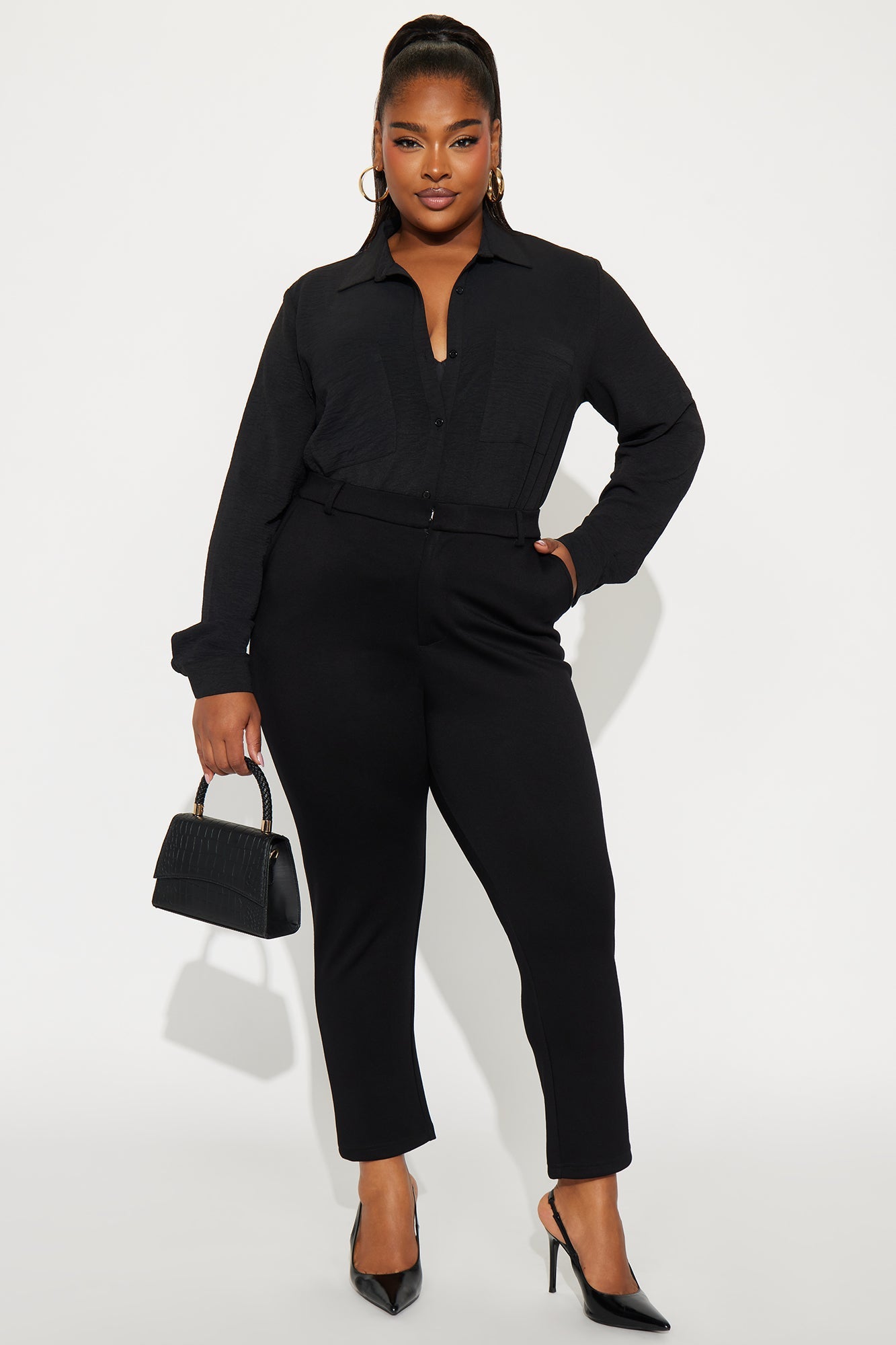 Keep Talking Airflow Shirt - Black