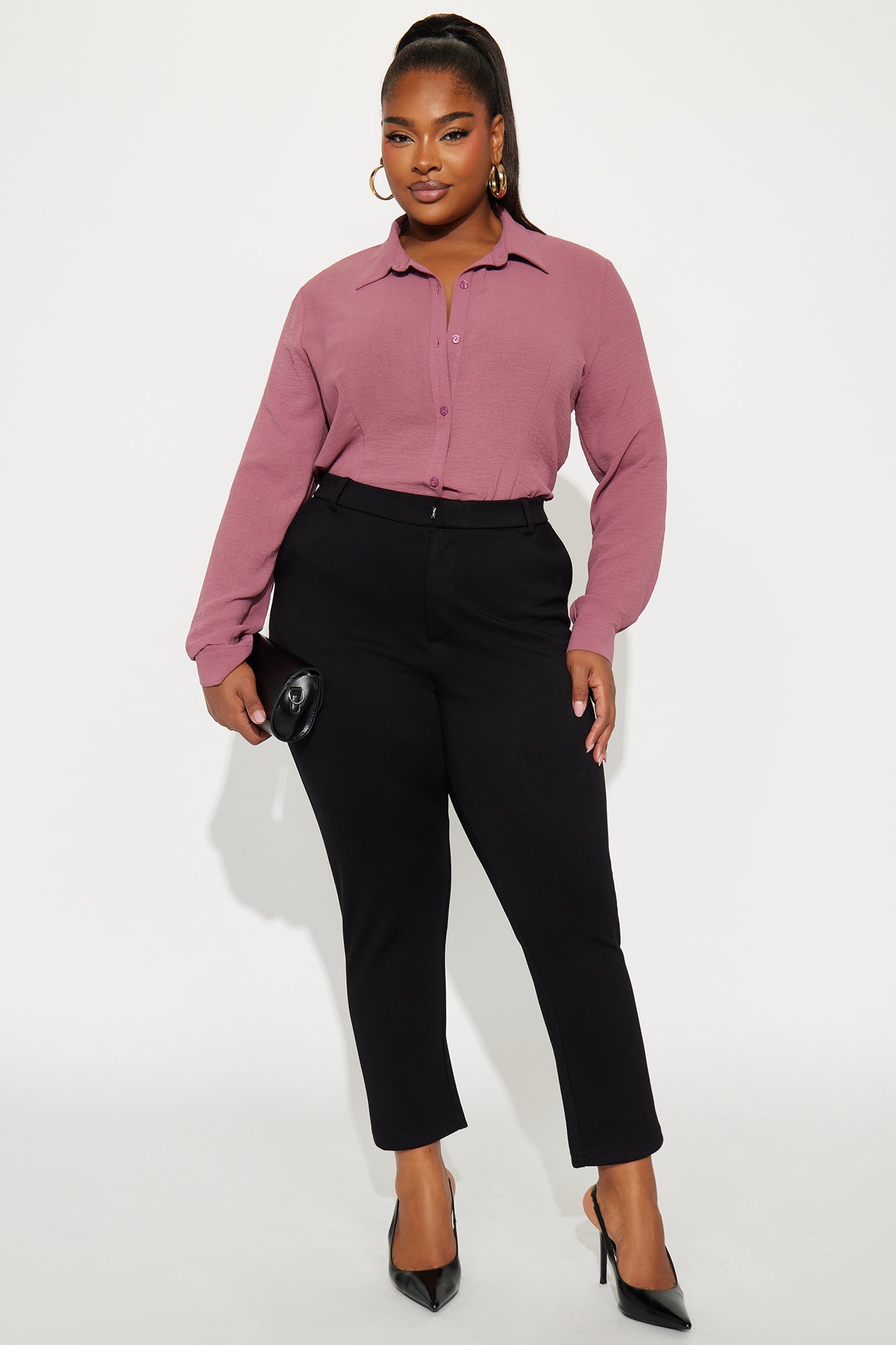 Sweet Escape Airflow Shirt - Mauve