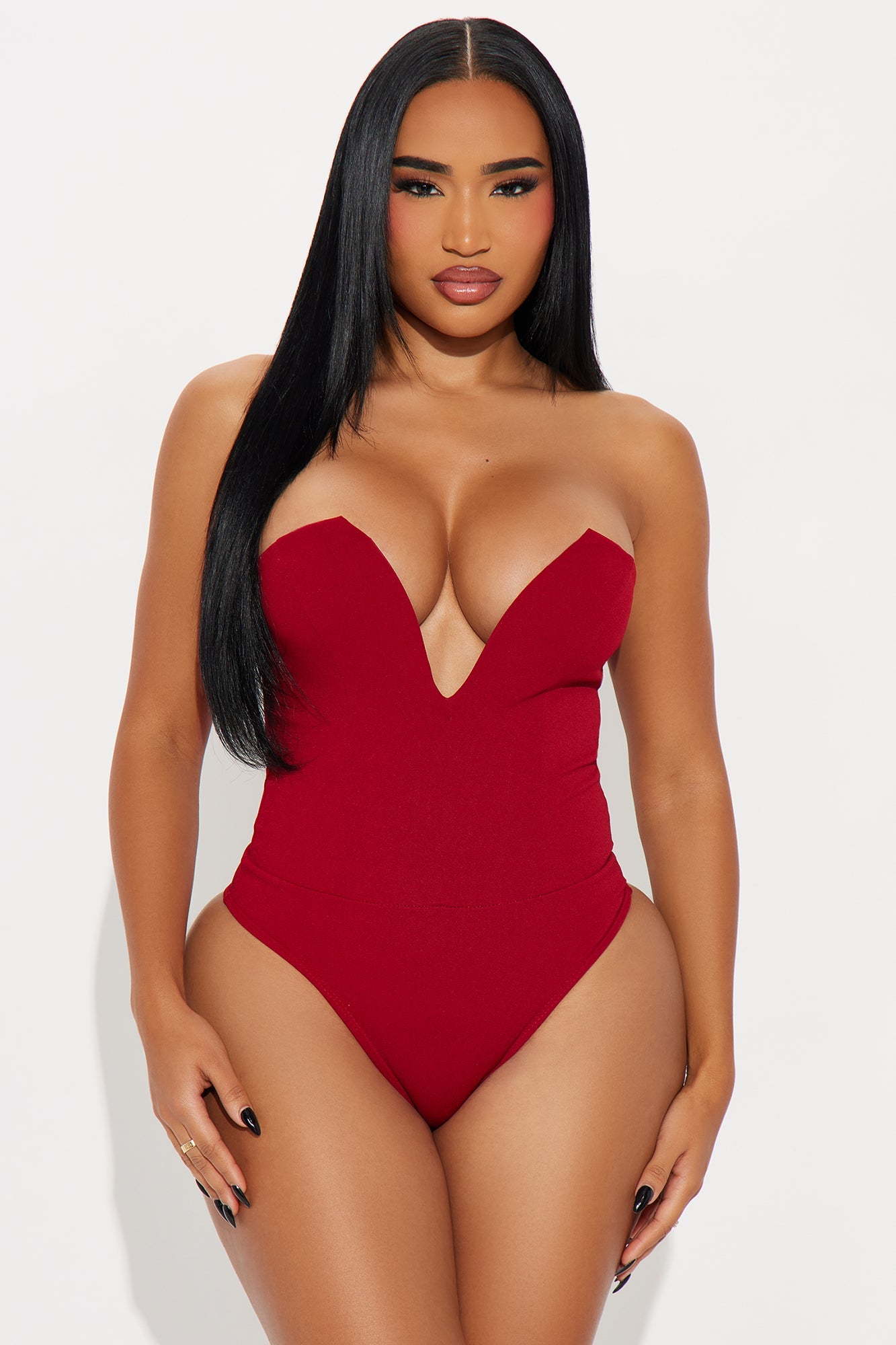French Kiss Bodysuit - Red