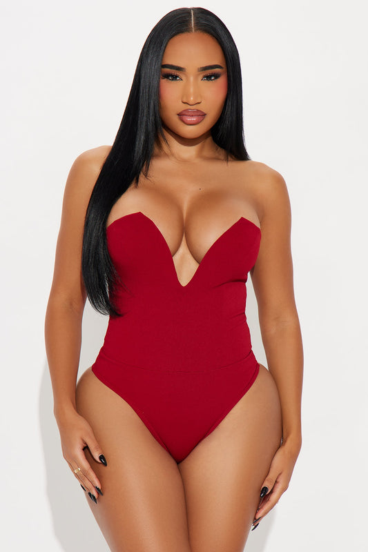 French Kiss Bodysuit - Red
