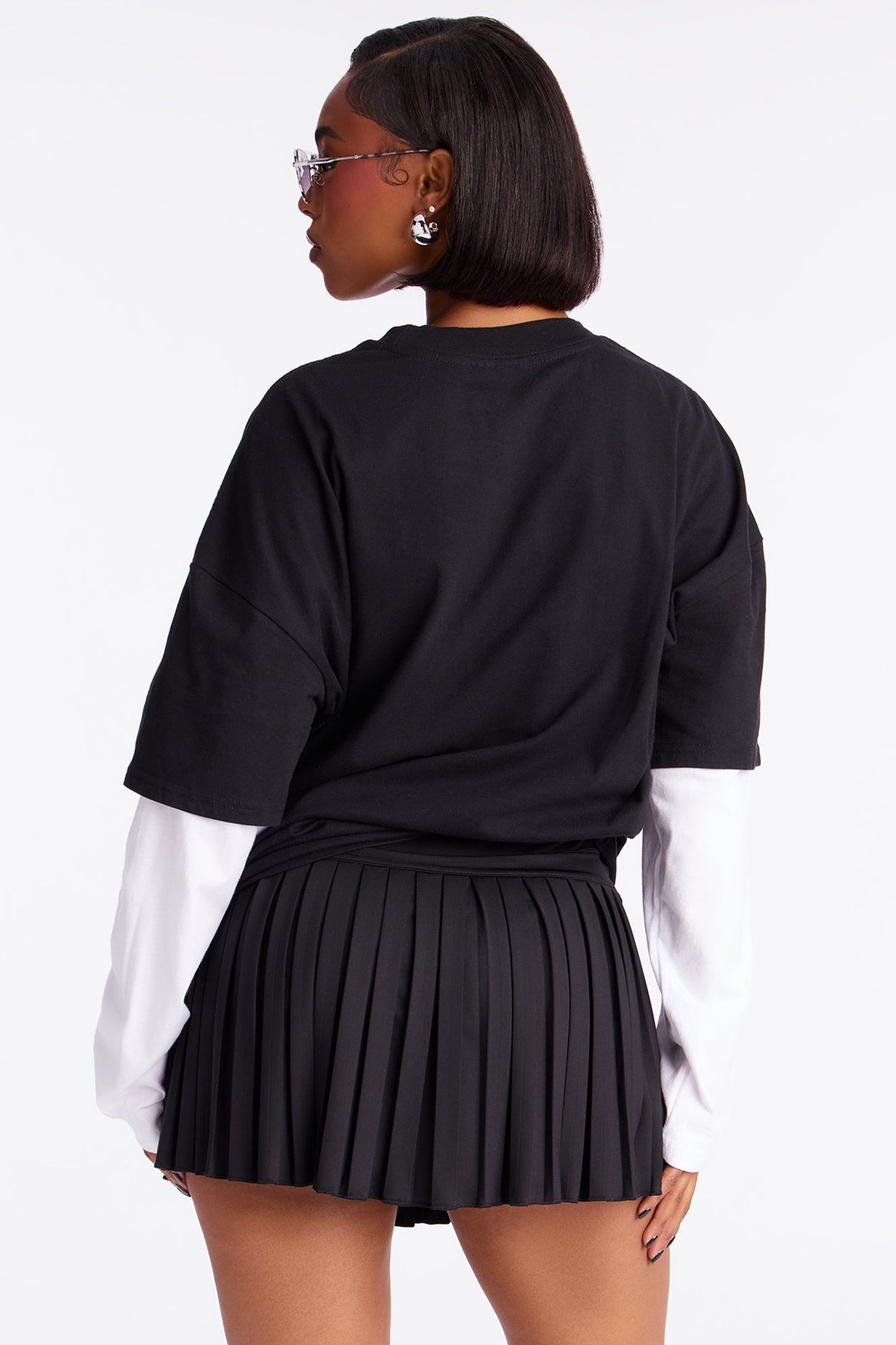 Championship Club Racing Love Sleeve Tee - Black