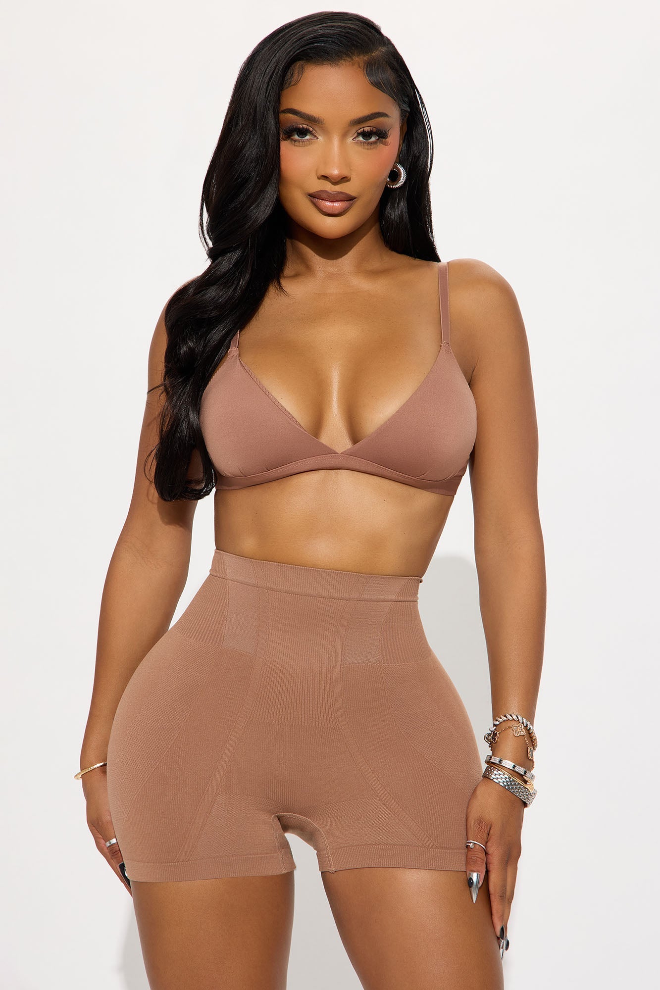 Firm Fit 3 Pack Shape Short - Mocha/combo