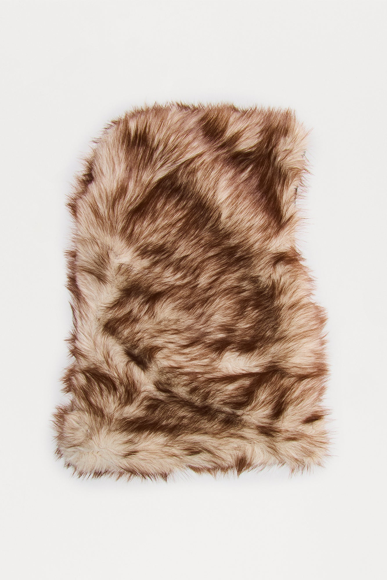 Sleigh Season Faux Fur Balaclava - Ivory/combo