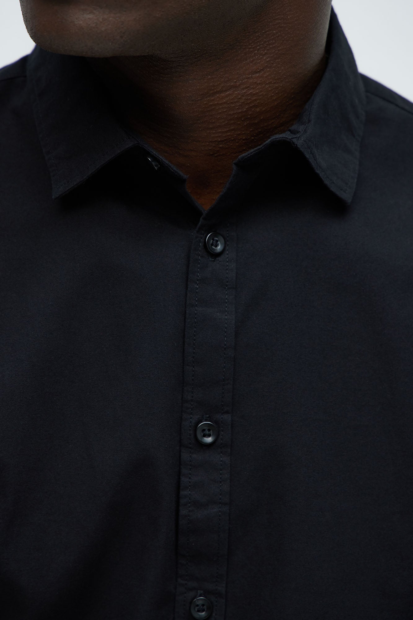 Ryland Short Sleeve Button Up Shirt - Black
