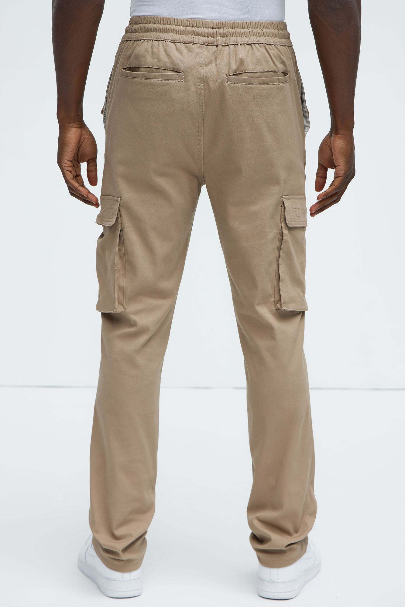 Cadet Utility Slim Cargo Pants - Khaki