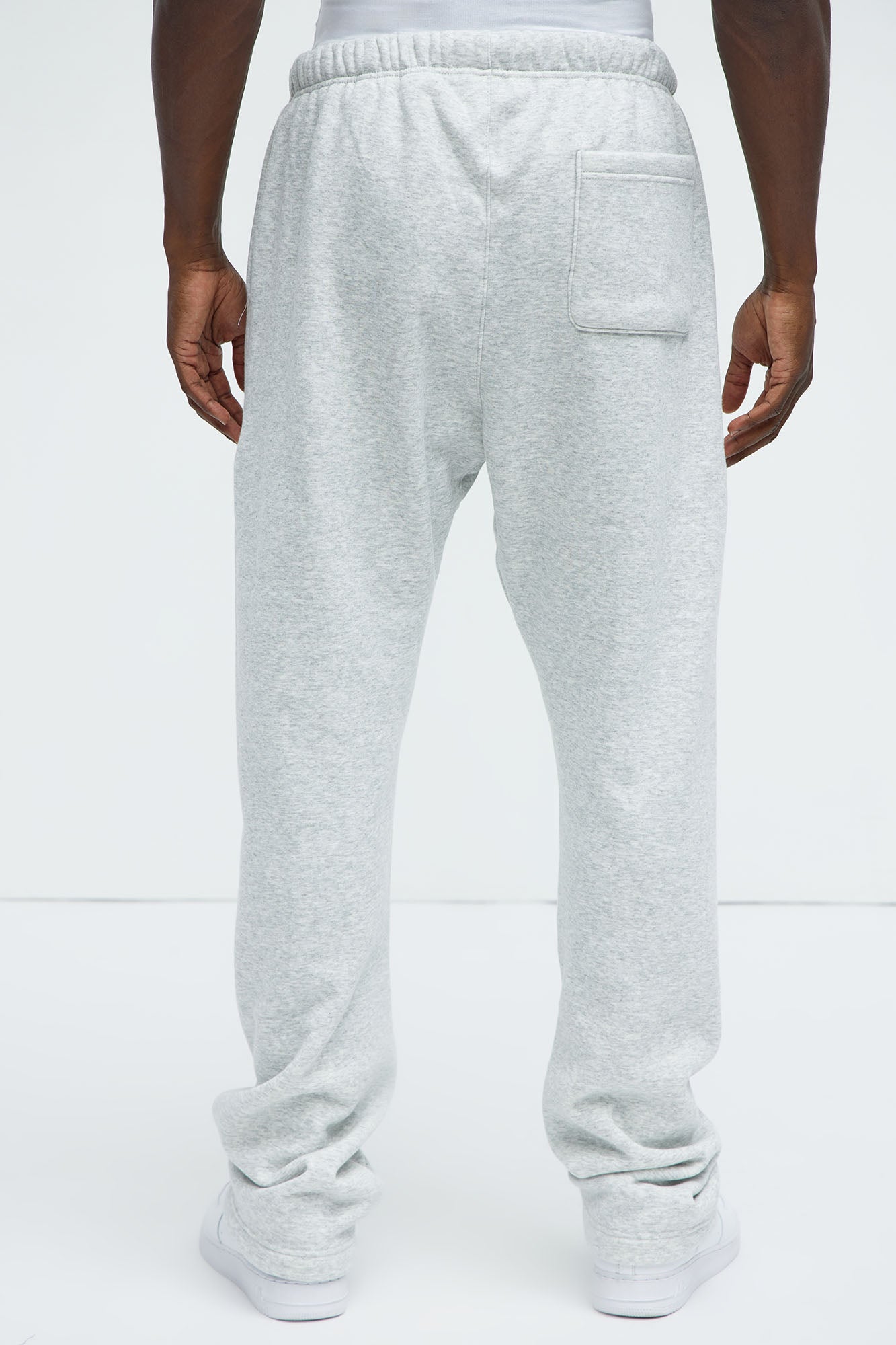 Tyson Heavyweight Straight Sweatpants - Heather Grey