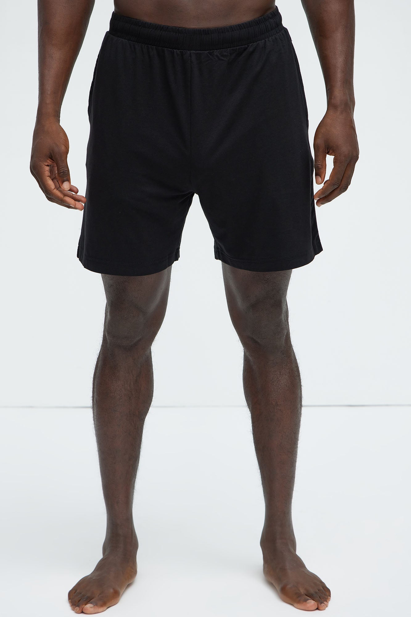 Essential Modal Lounge Shorts - Black