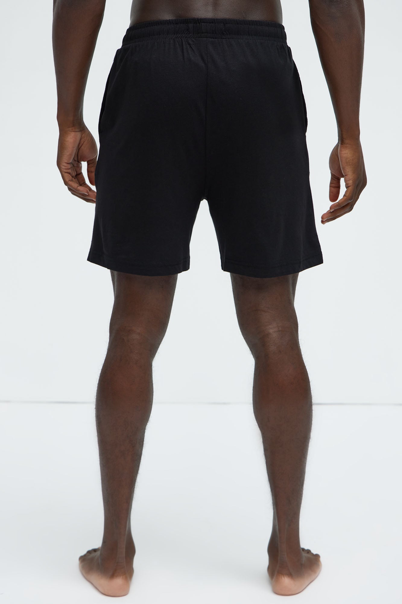Essential Modal Lounge Shorts - Black