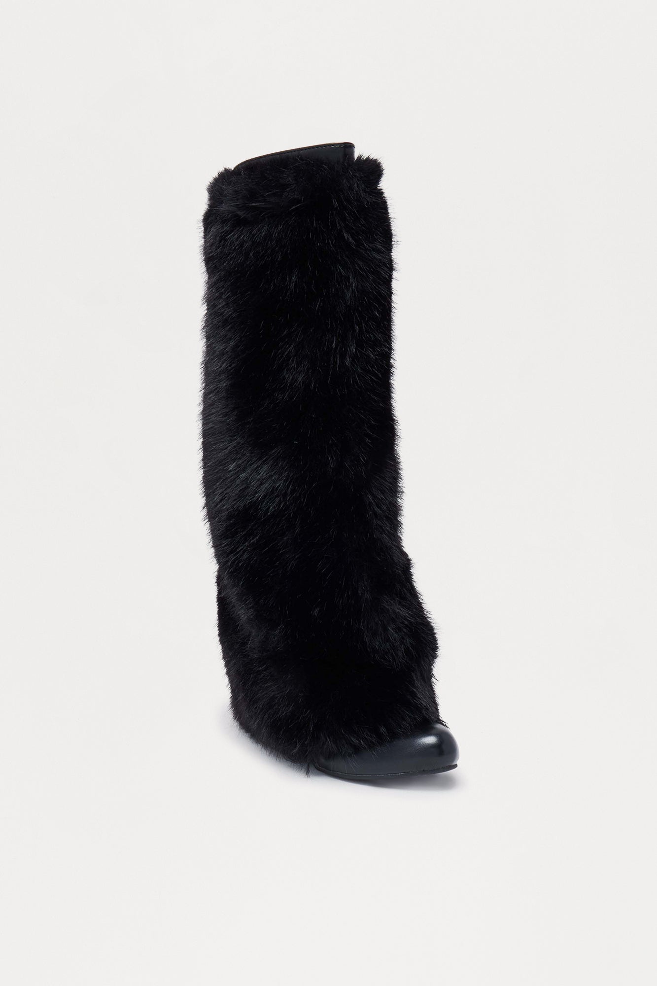 Vancouver Faux Fur Boots - Black